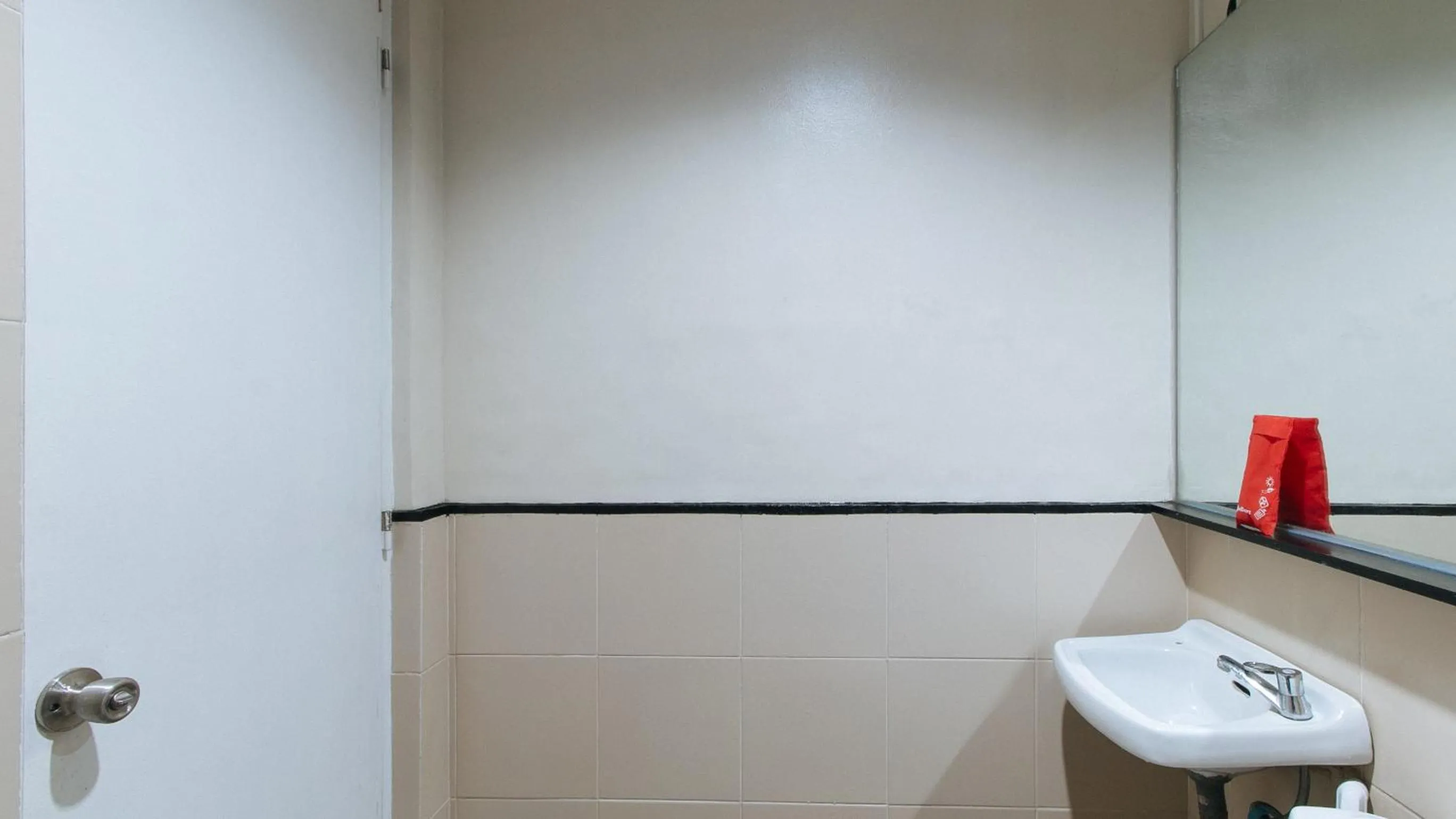 Shower in RedDoorz near SM Calamba