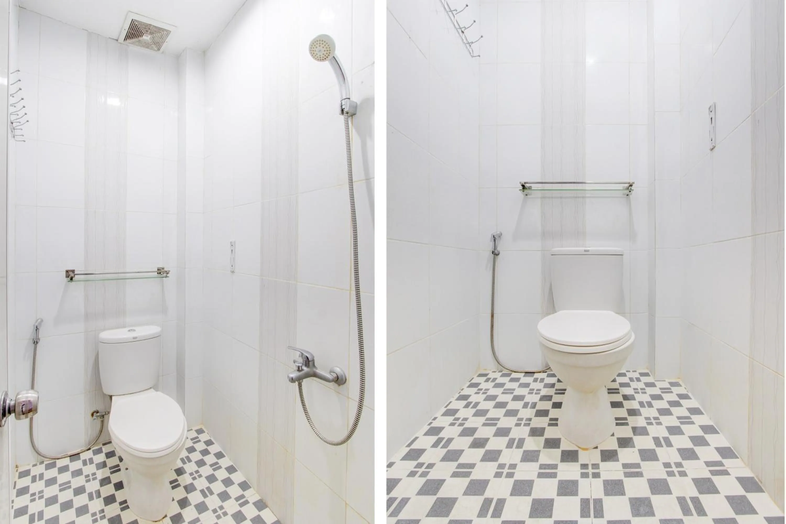 Bathroom in Hotel O Prawirotaman Near Keraton Yogyakarta Formerly Paris Guesthouse