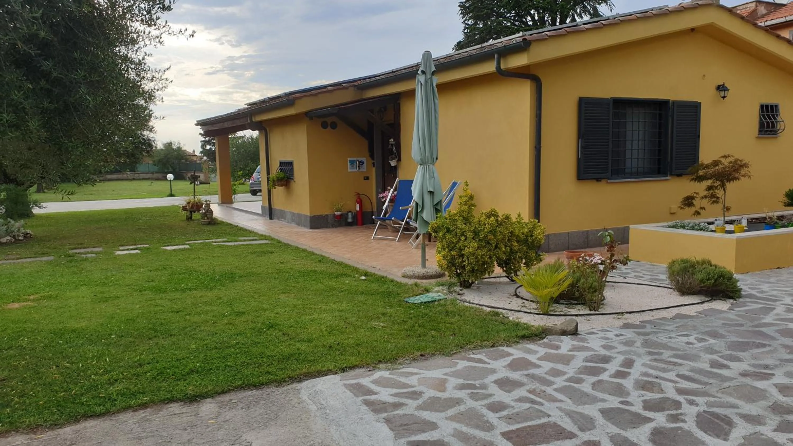 Garden view in L'Antico Vigneto