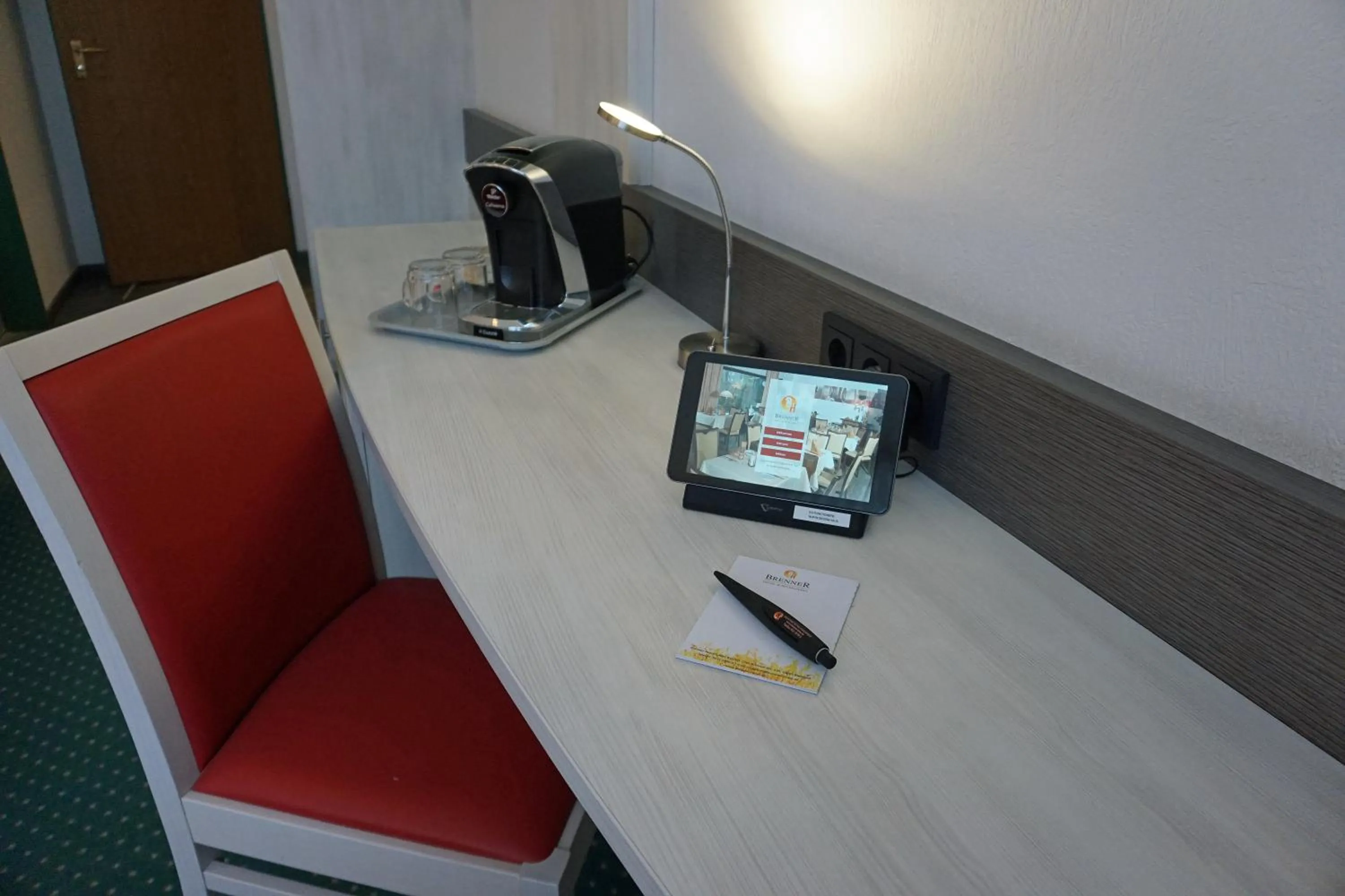 Decorative detail in Brenner Hotel