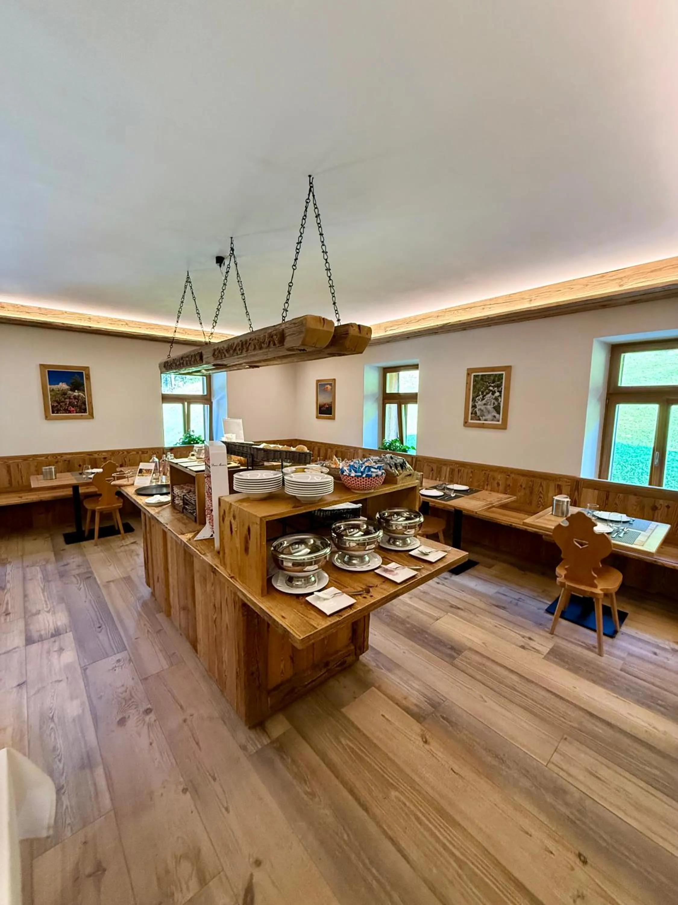 Breakfast in Rifugio Ospitale