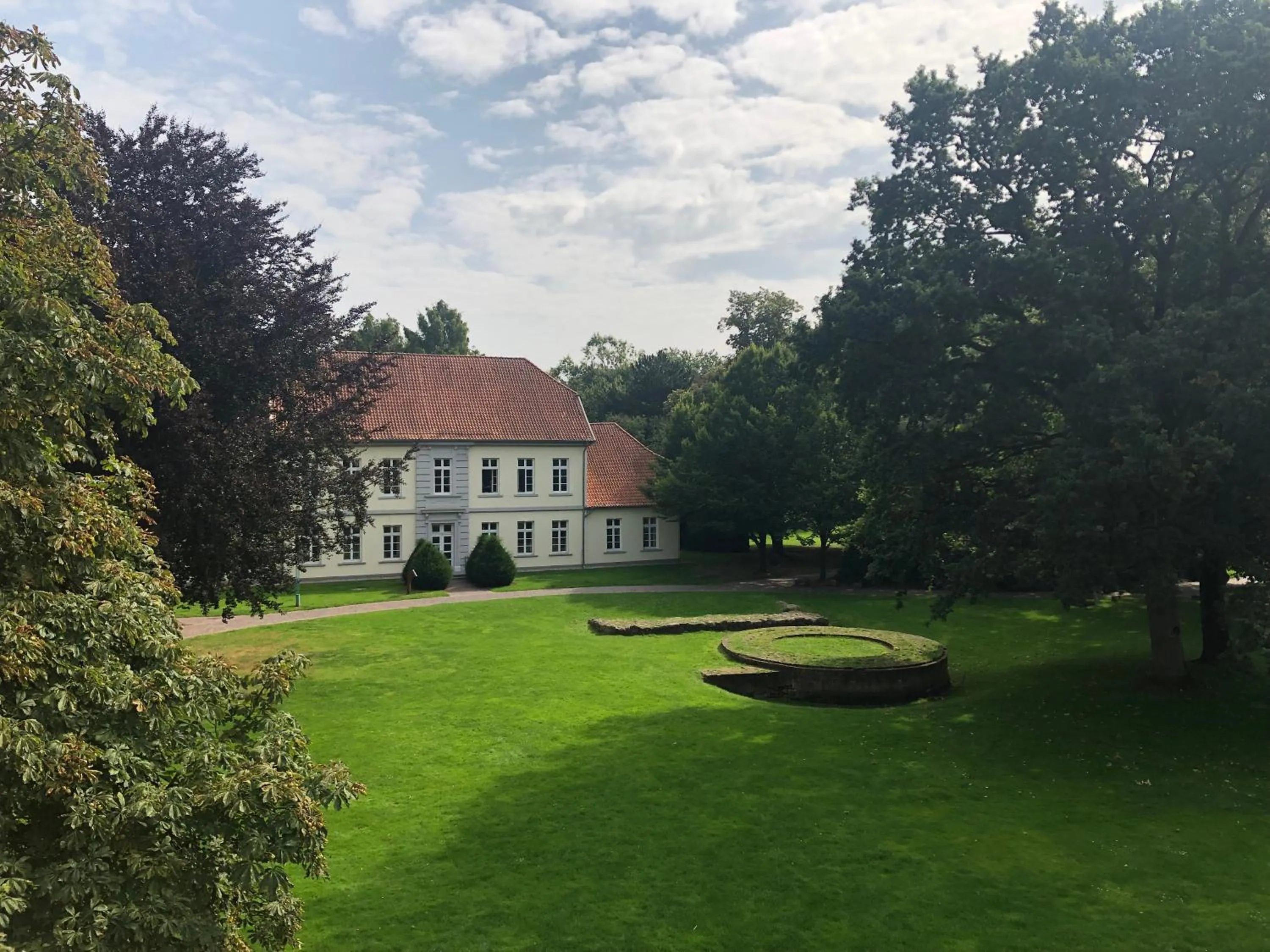 Garden view in Parkhotel Cloppenburg