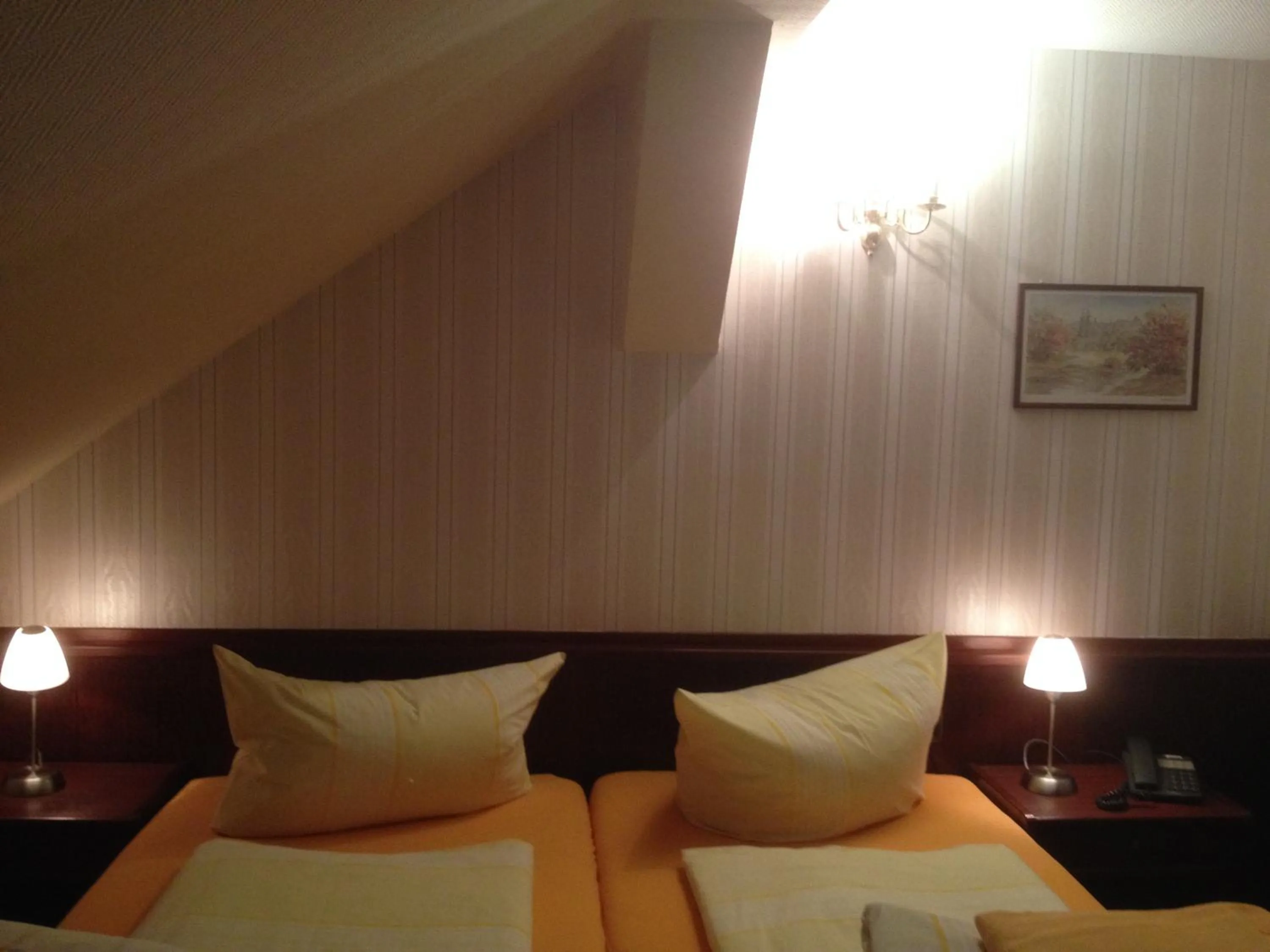 Bed in Hotel Schöne Aussicht