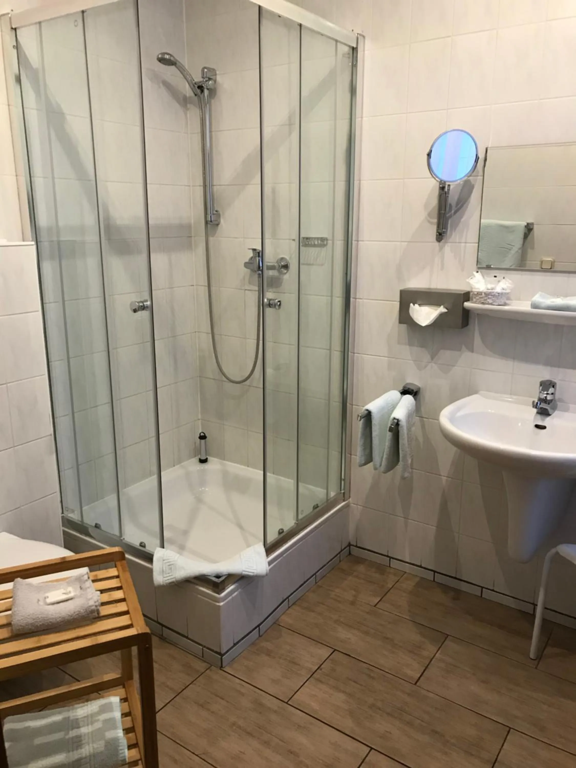 Bathroom in Hotel Schöne Aussicht