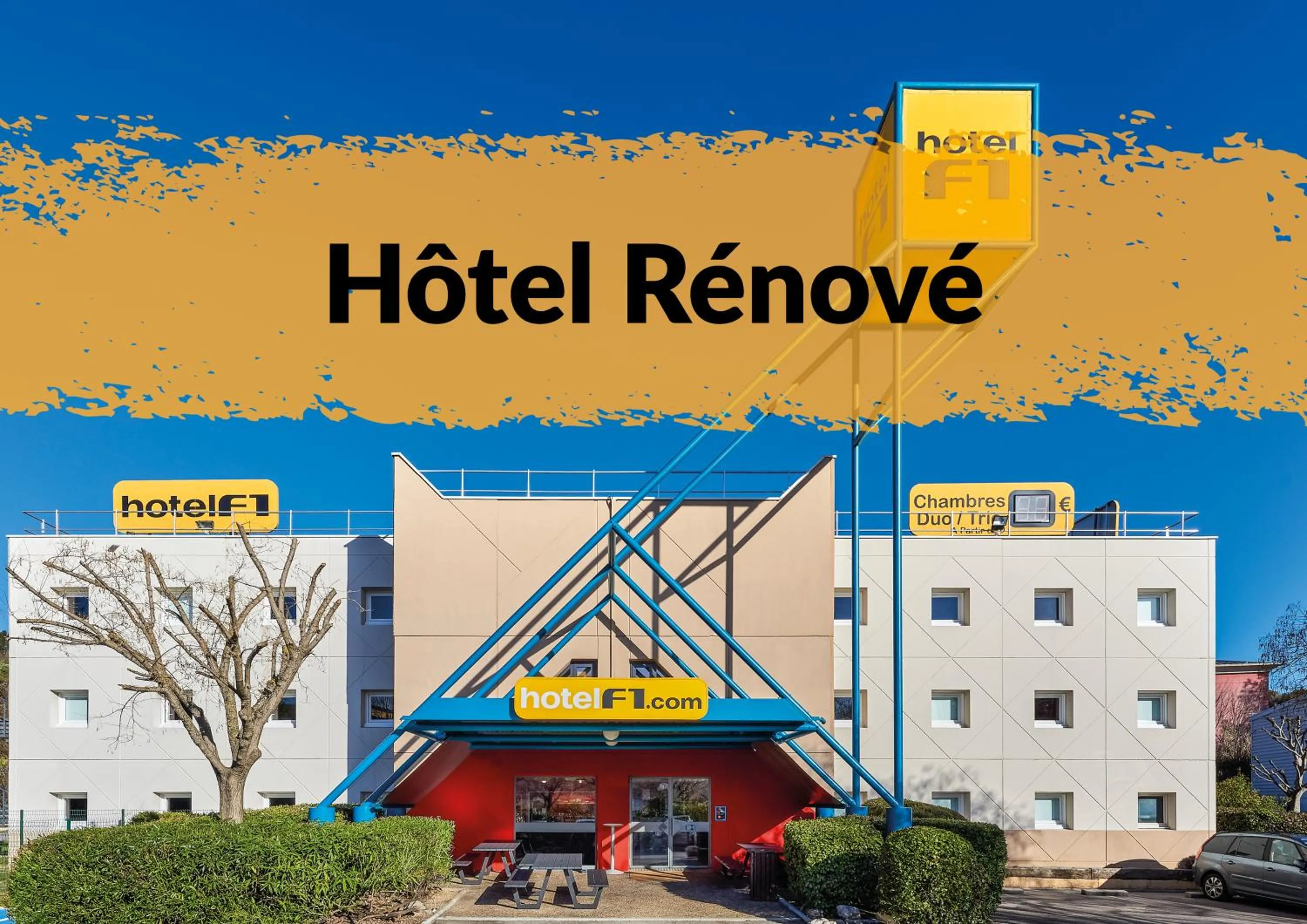 Facade/entrance in hotelF1 Saint Nazaire La Baule