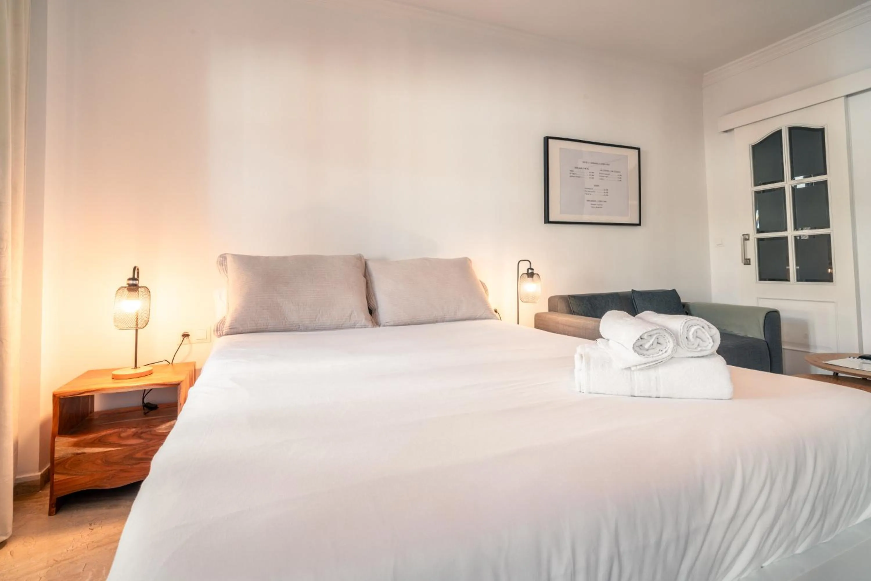 Bed in Apartamentos Avanel