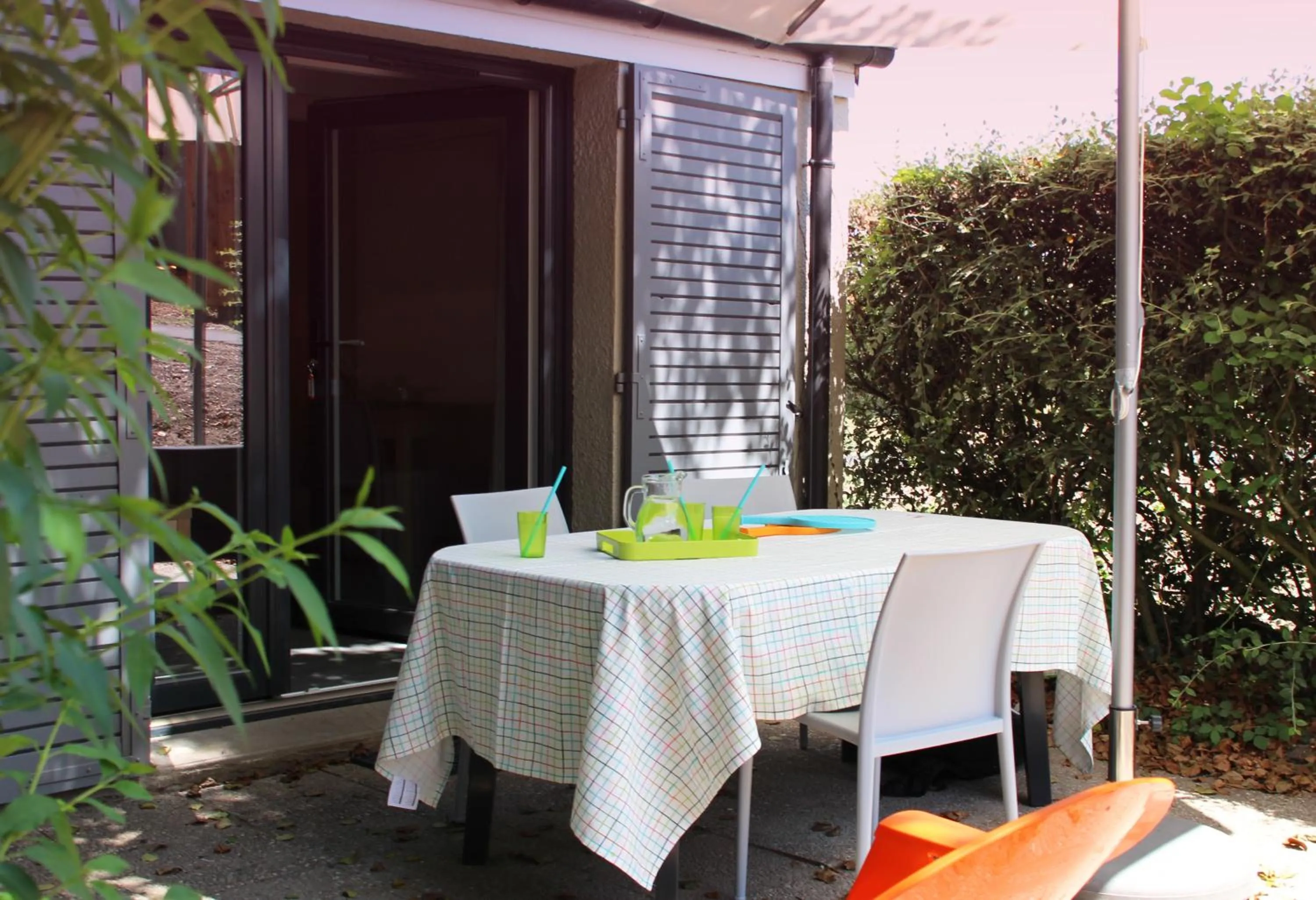 Patio in VVF Amboise Les Châteaux de la Loire