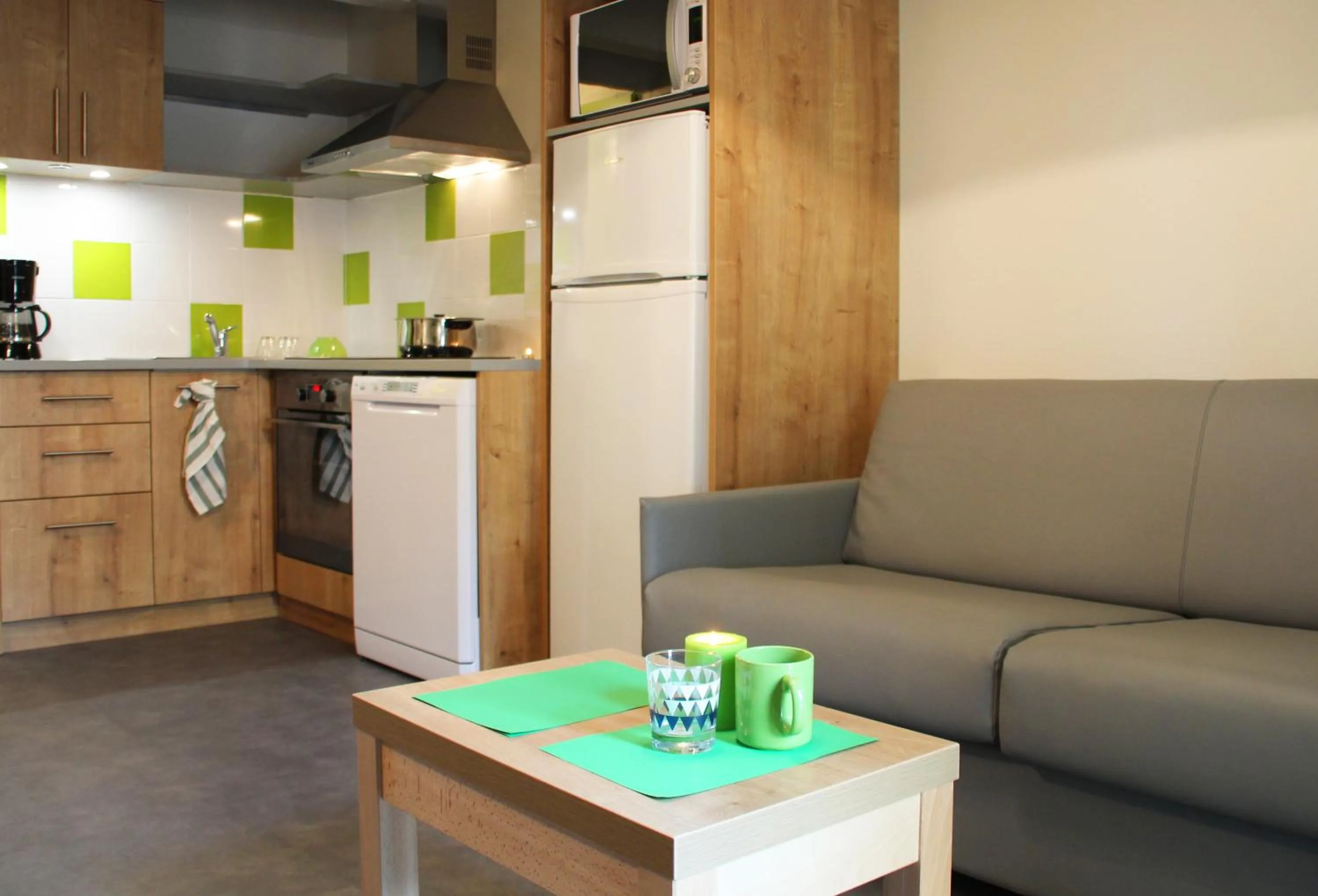 Kitchen or kitchenette in VVF Amboise Les Châteaux de la Loire