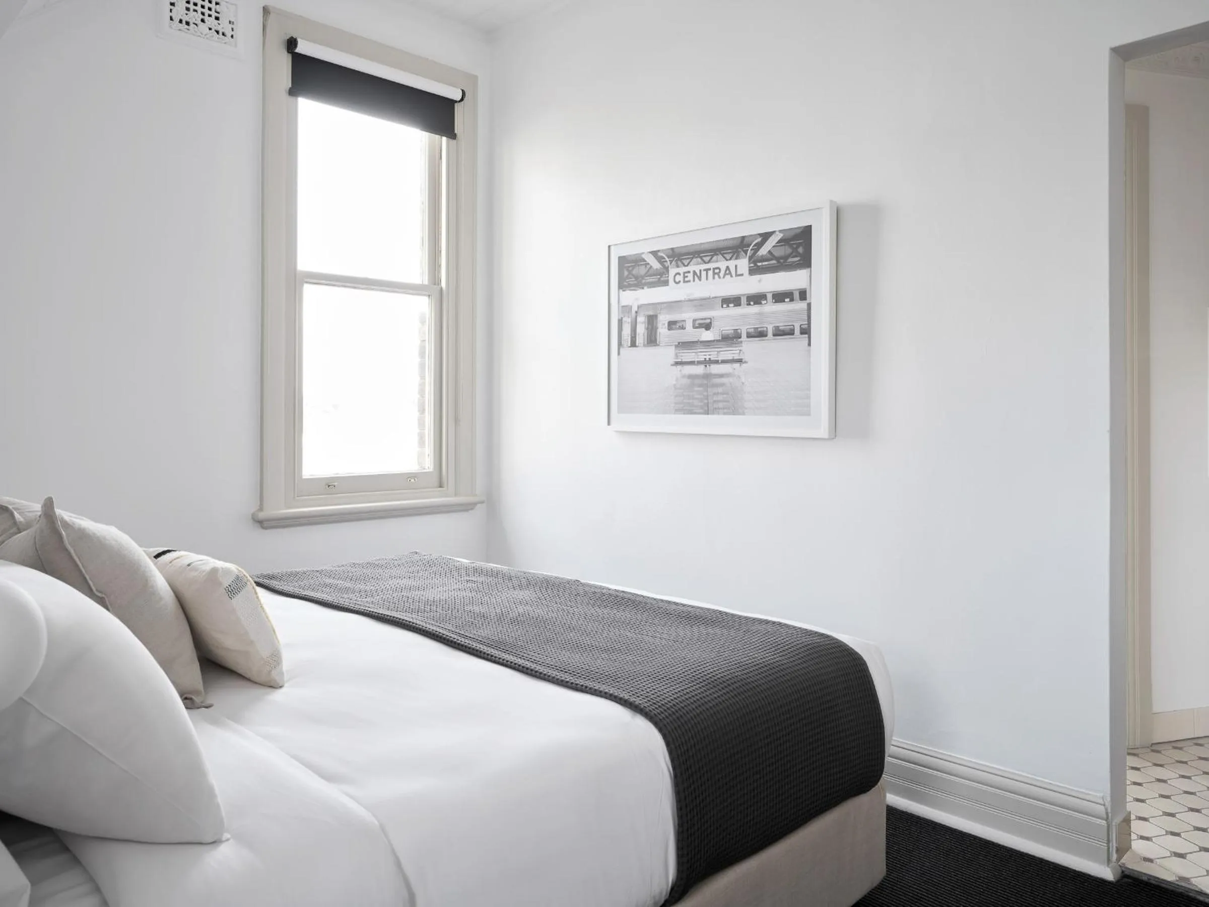 Bed in Dunkirk Hotel Pyrmont