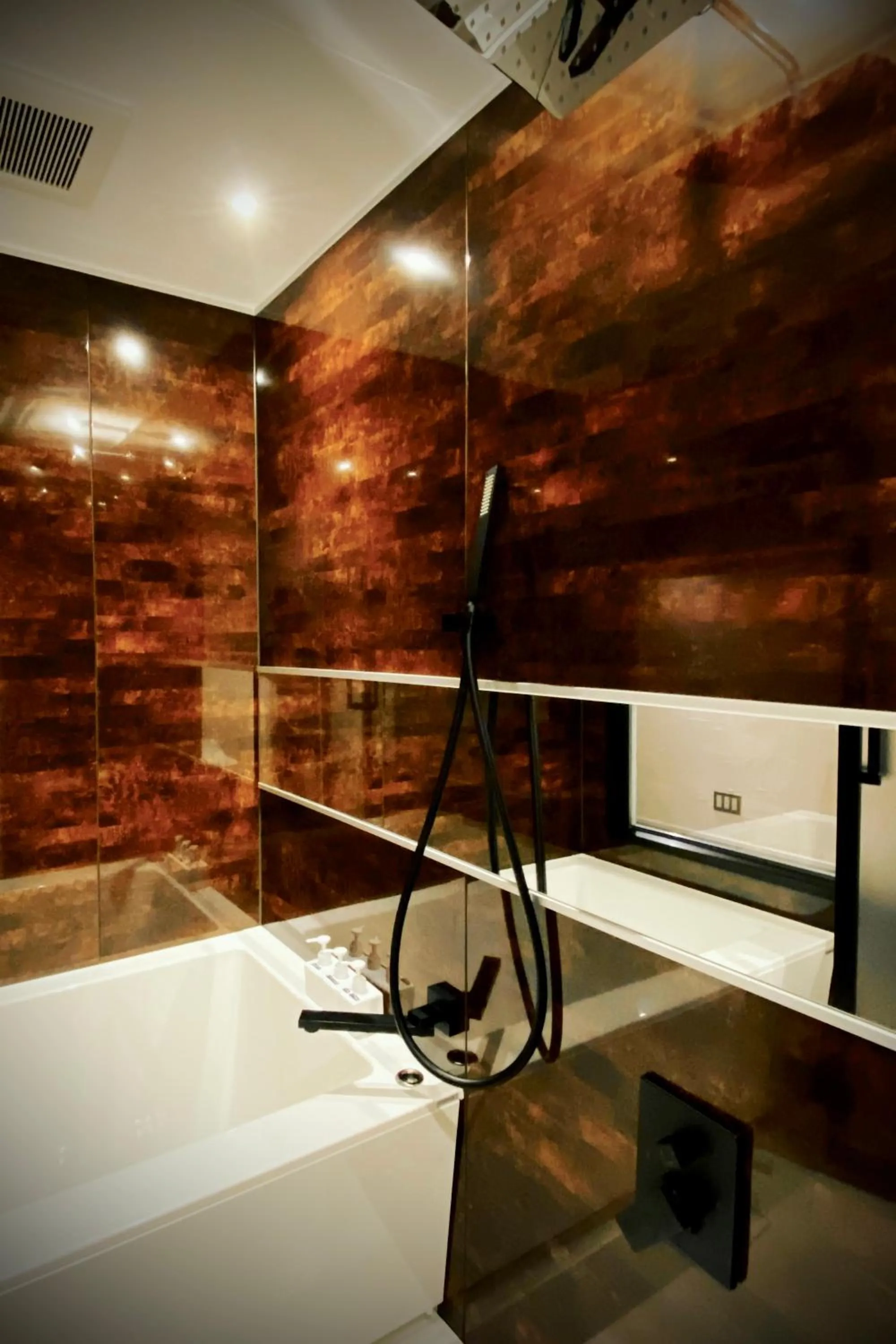 Bathroom in TOE LIBRARY Tokyo Asakusa