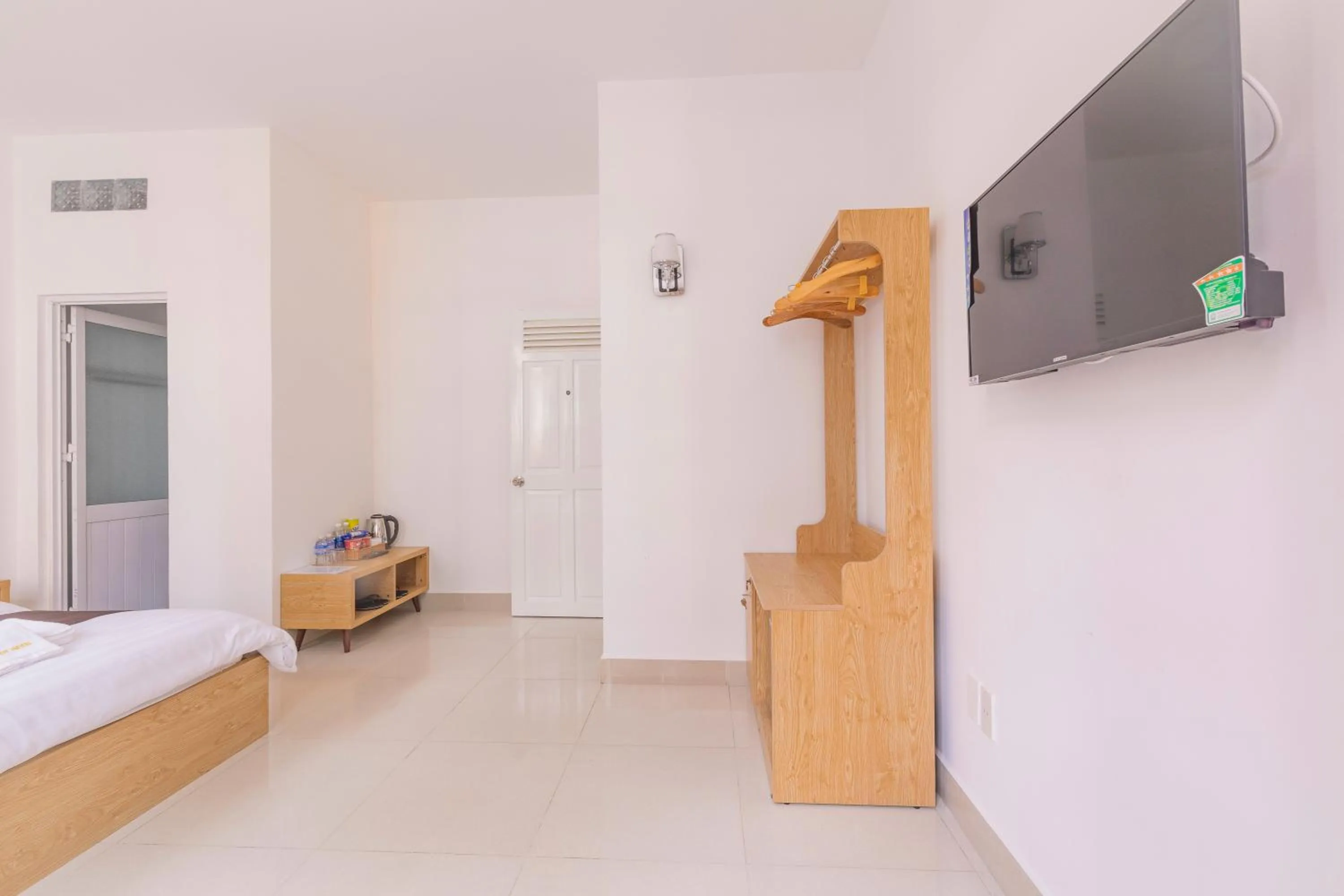 Bed in Dalat Joy Hotel