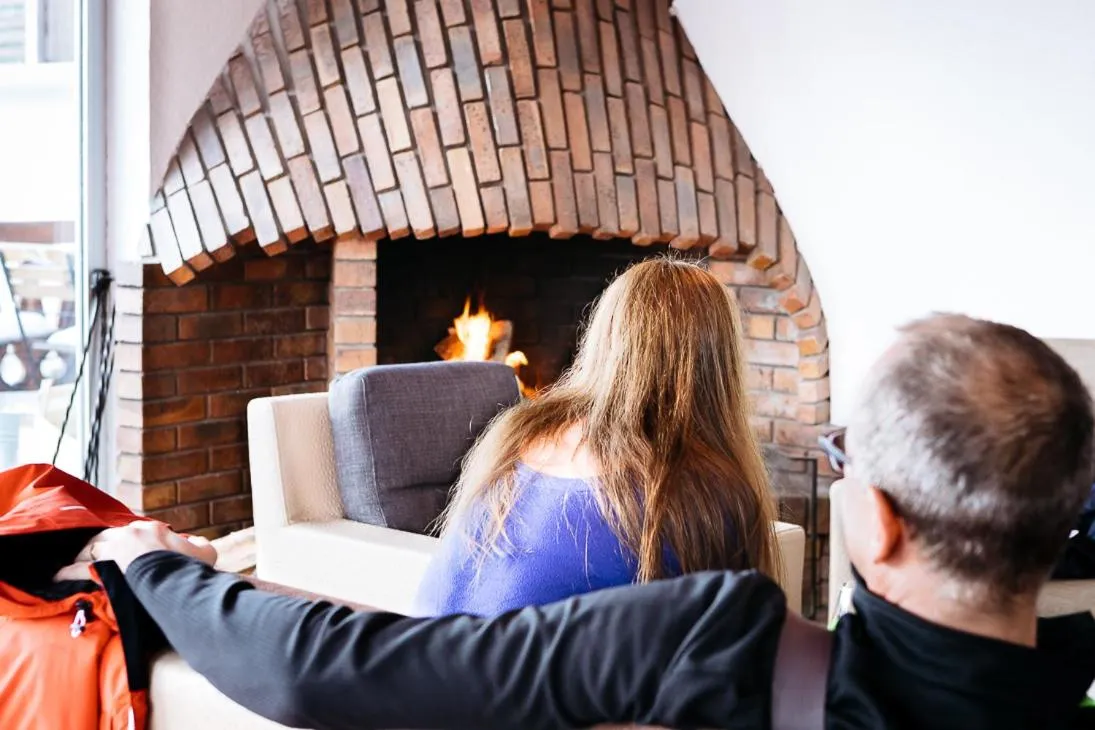 flat iron in Hotel la Brunerie