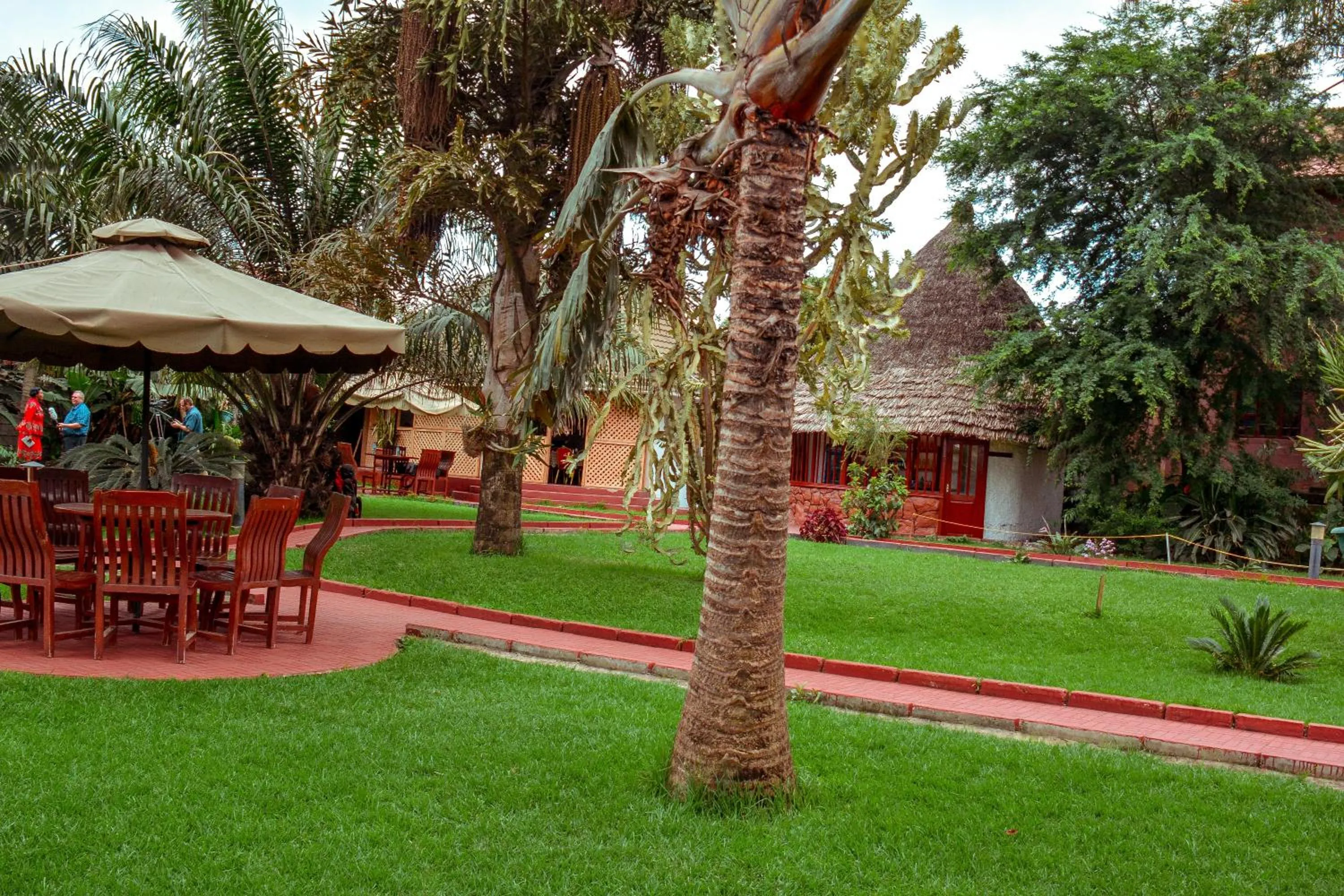 Garden in New Charity Hotel International