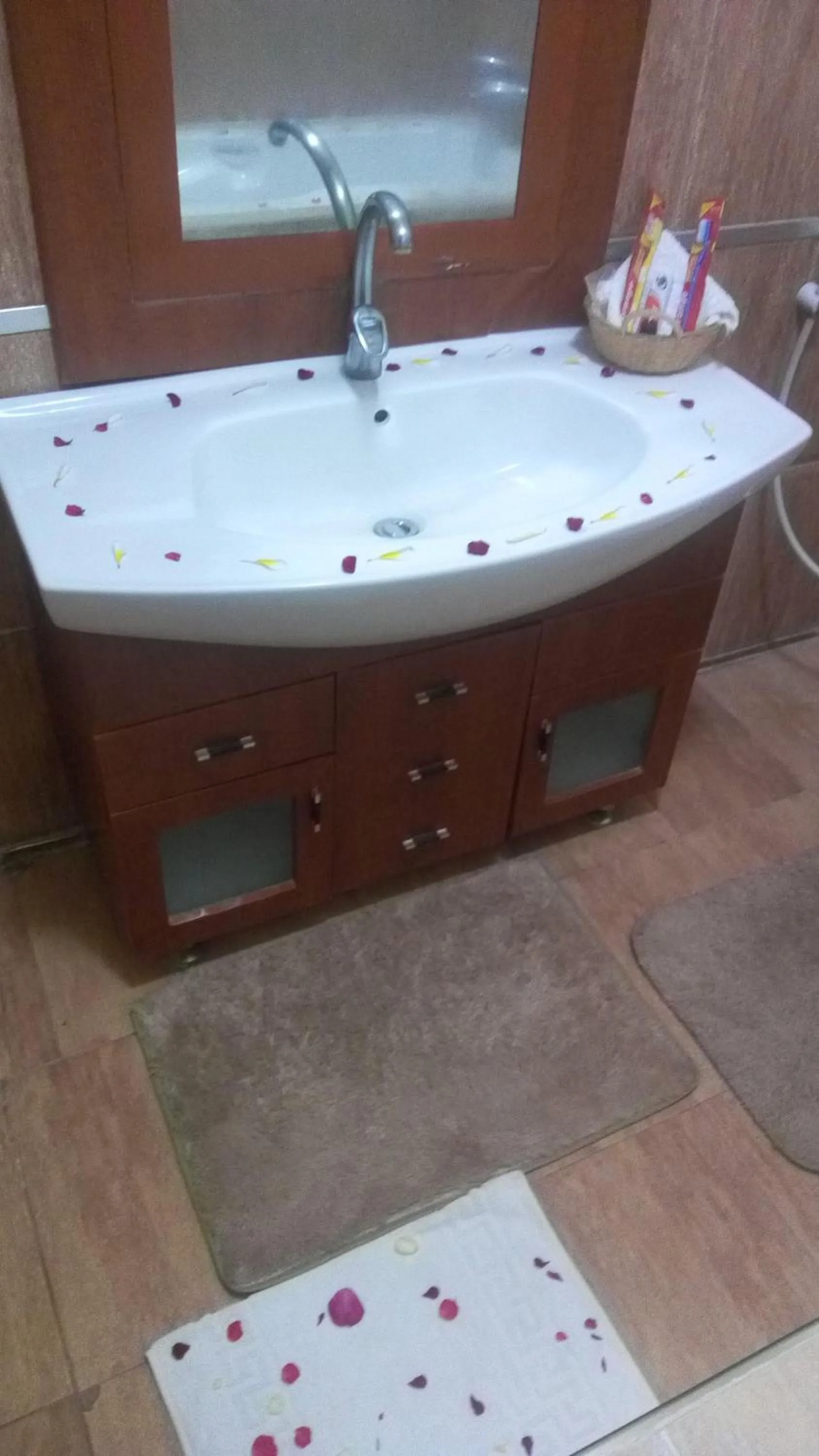 Bathroom in New Charity Hotel International