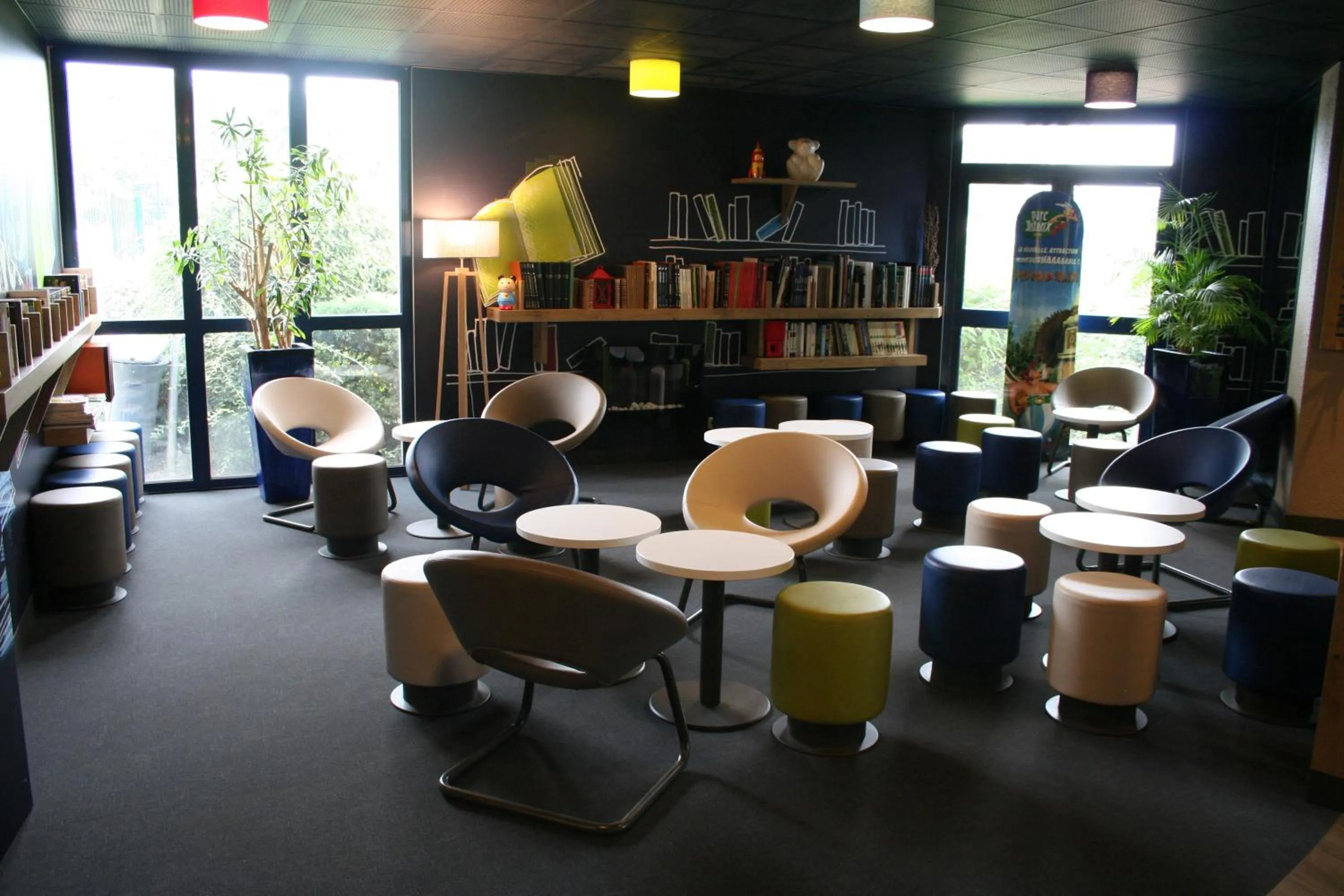 Communal lounge/ TV room in ibis budget Marne la Vallée Pontault Combault