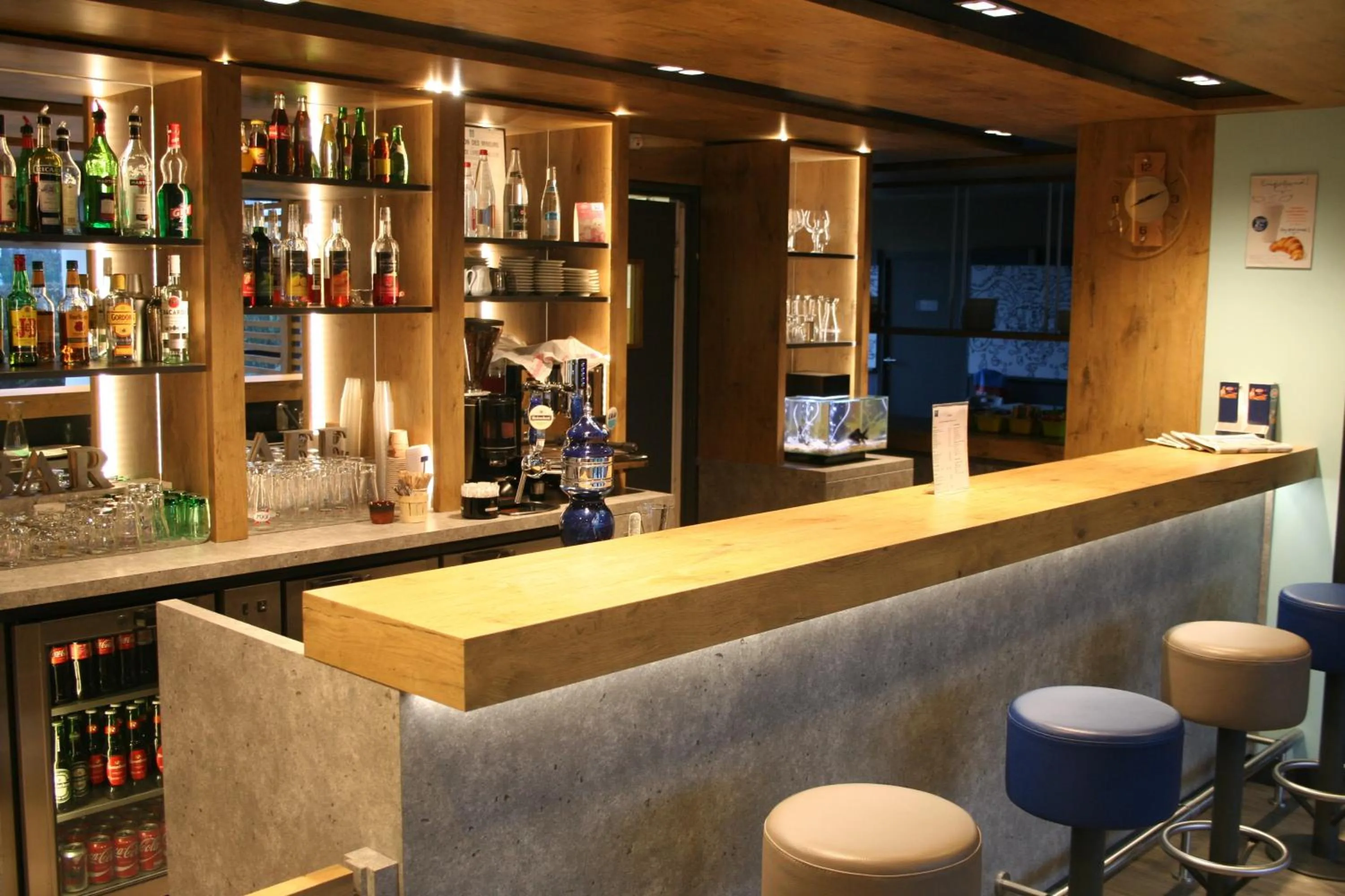 Lounge or bar in ibis budget Marne la Vallée Pontault Combault