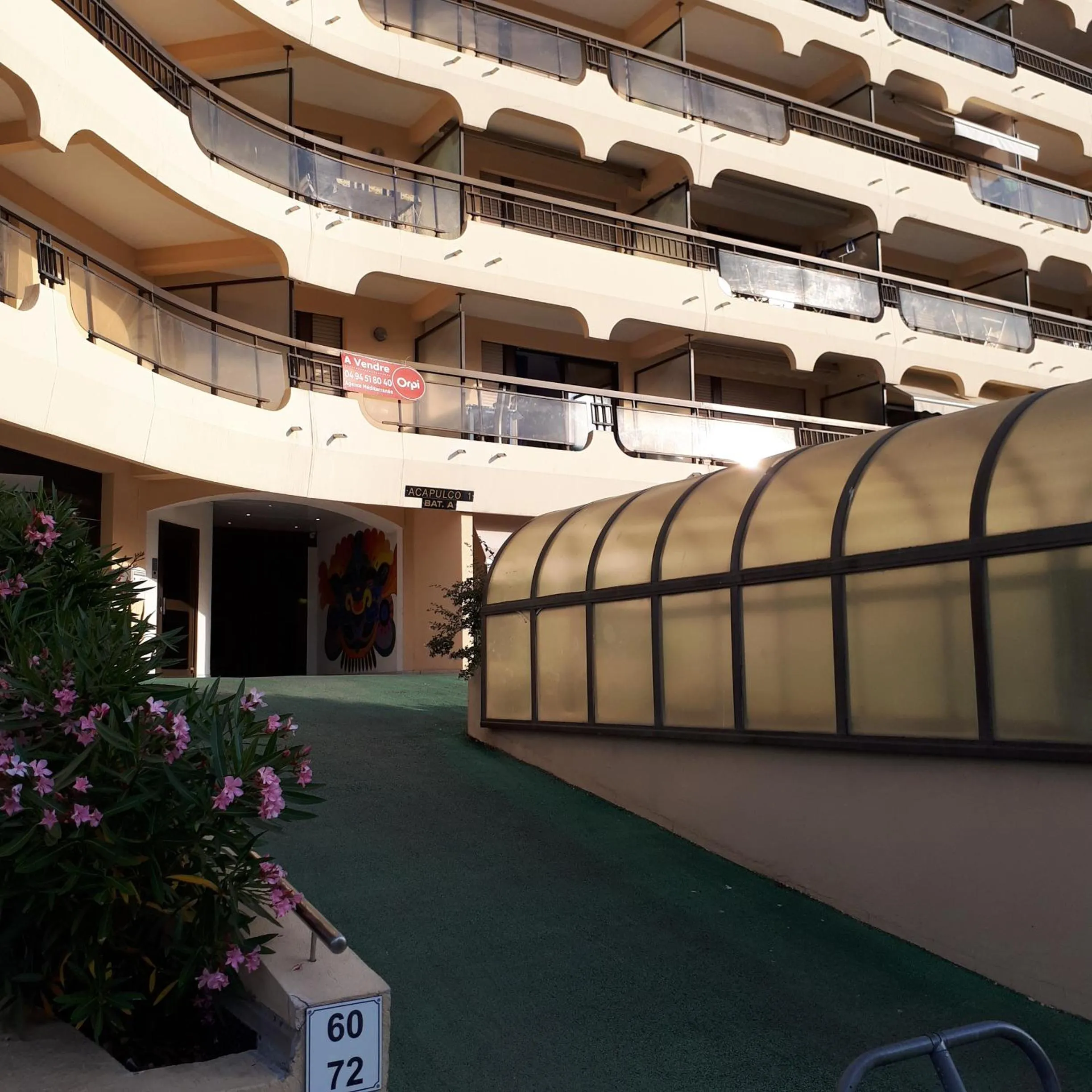 Facade/entrance in Acapulco