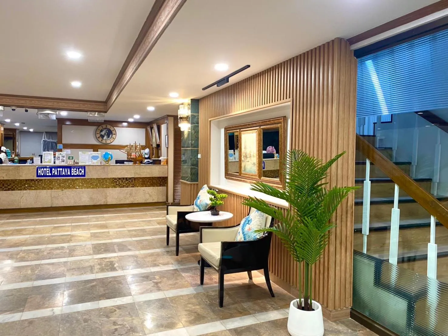 Lobby or reception in Hotel Pattaya Beach