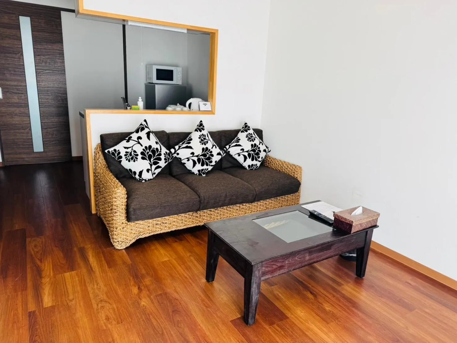 Living room, Bed in HOTEL Ishigakijima 2020