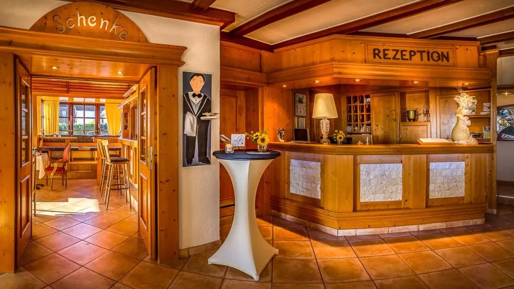 Lobby or reception in Hotel Kalenborner Höhe