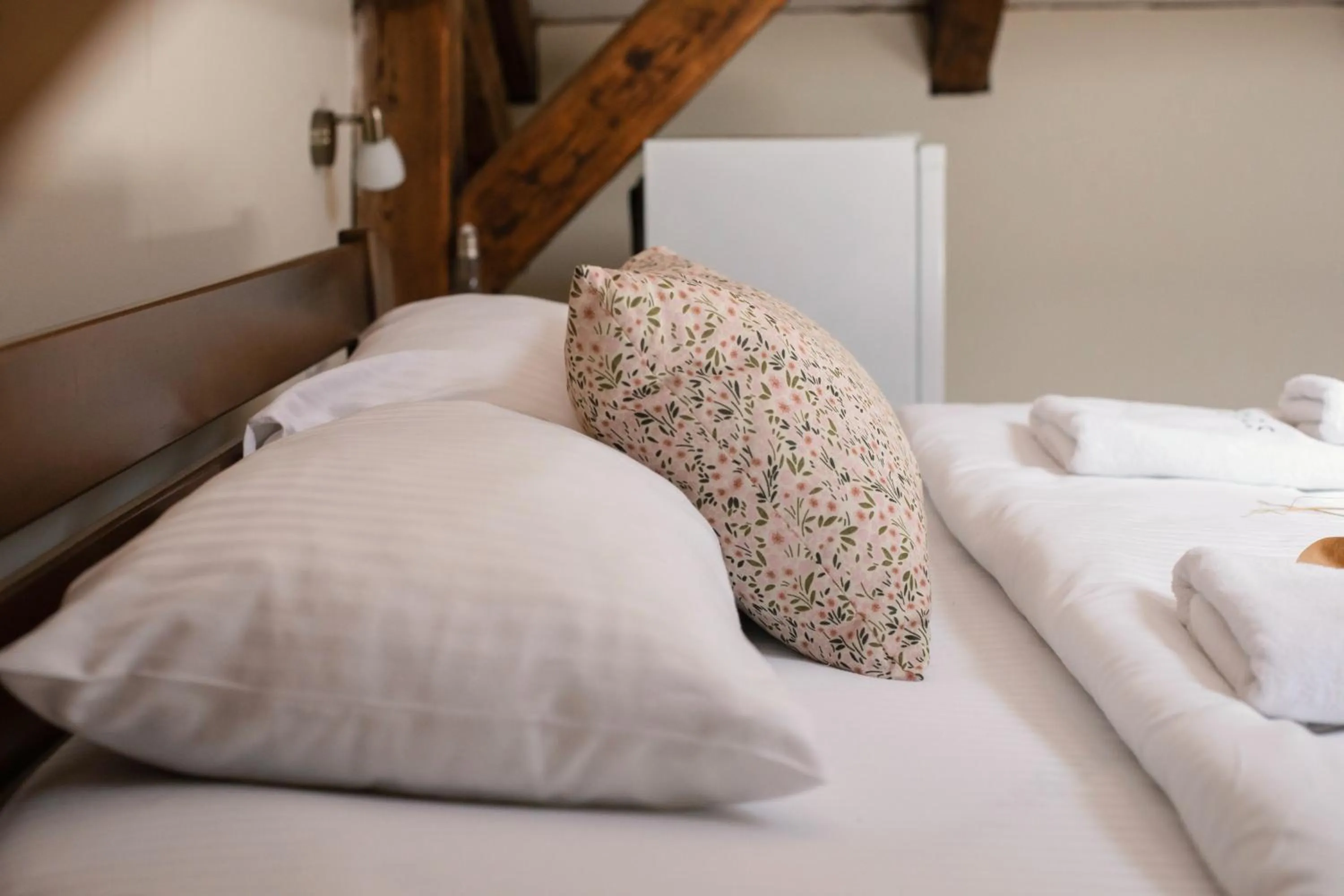 Bed in Step to Kotor bay Guesthouse