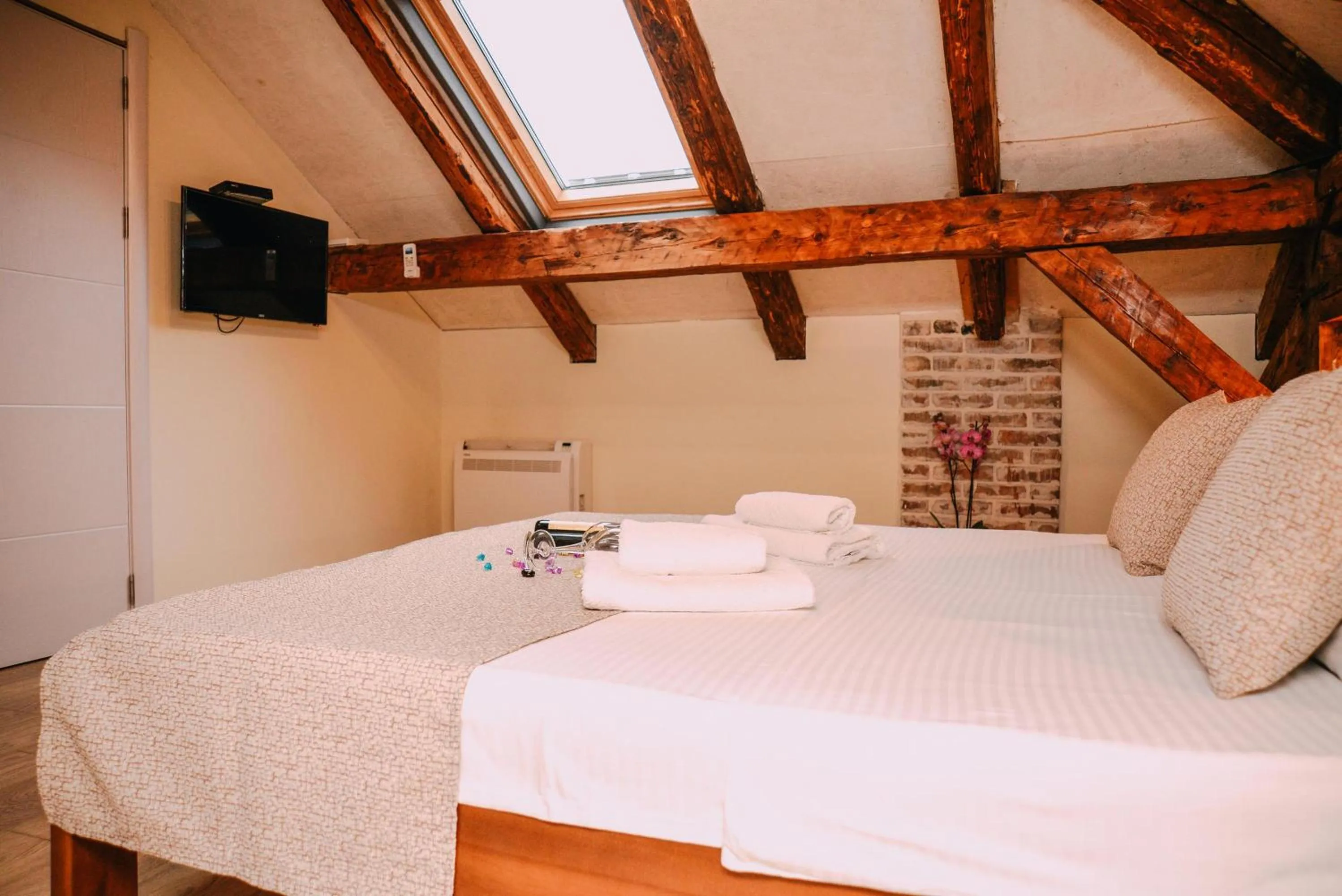 Bed in Step to Kotor bay Guesthouse