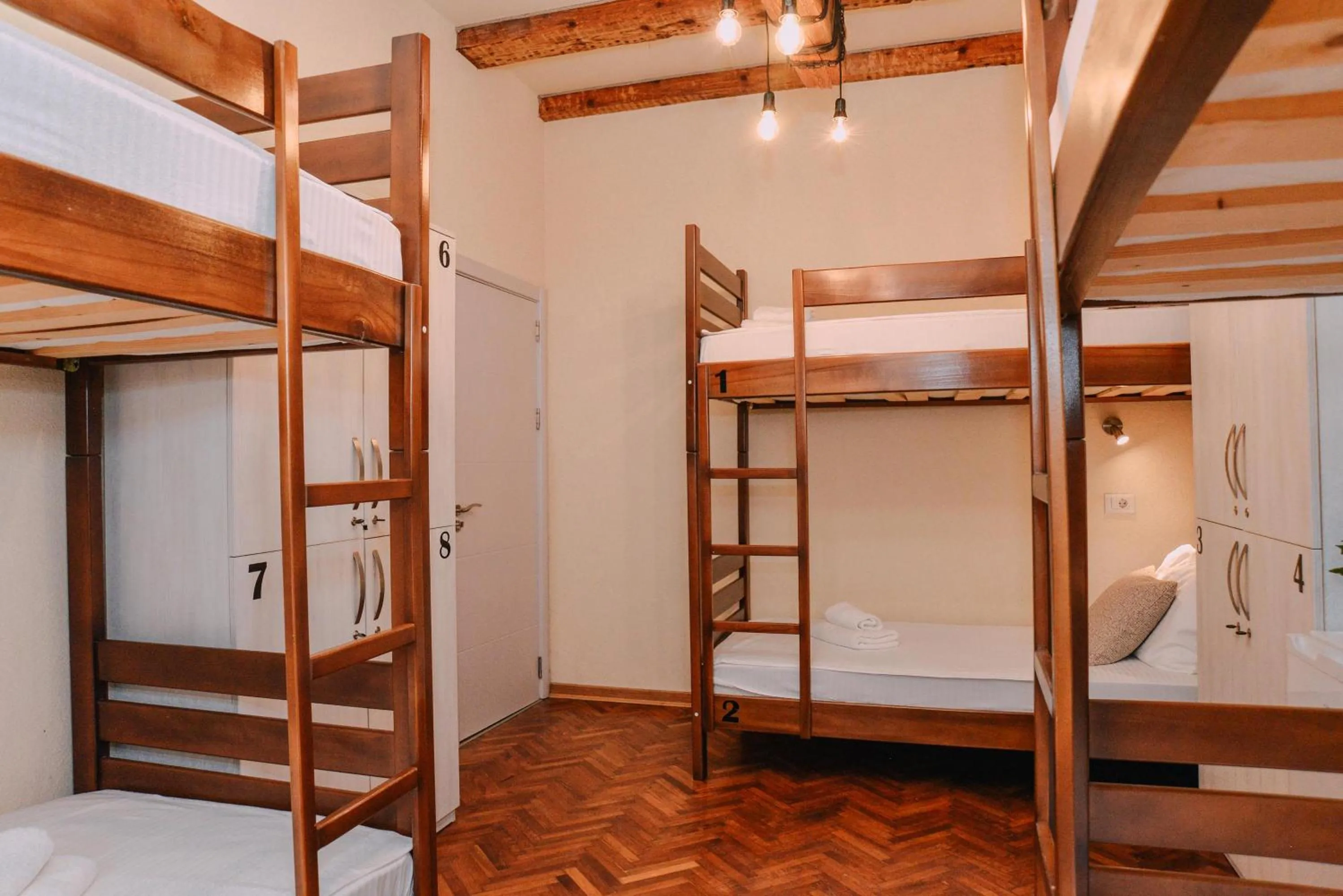 Bed in Step to Kotor bay Guesthouse