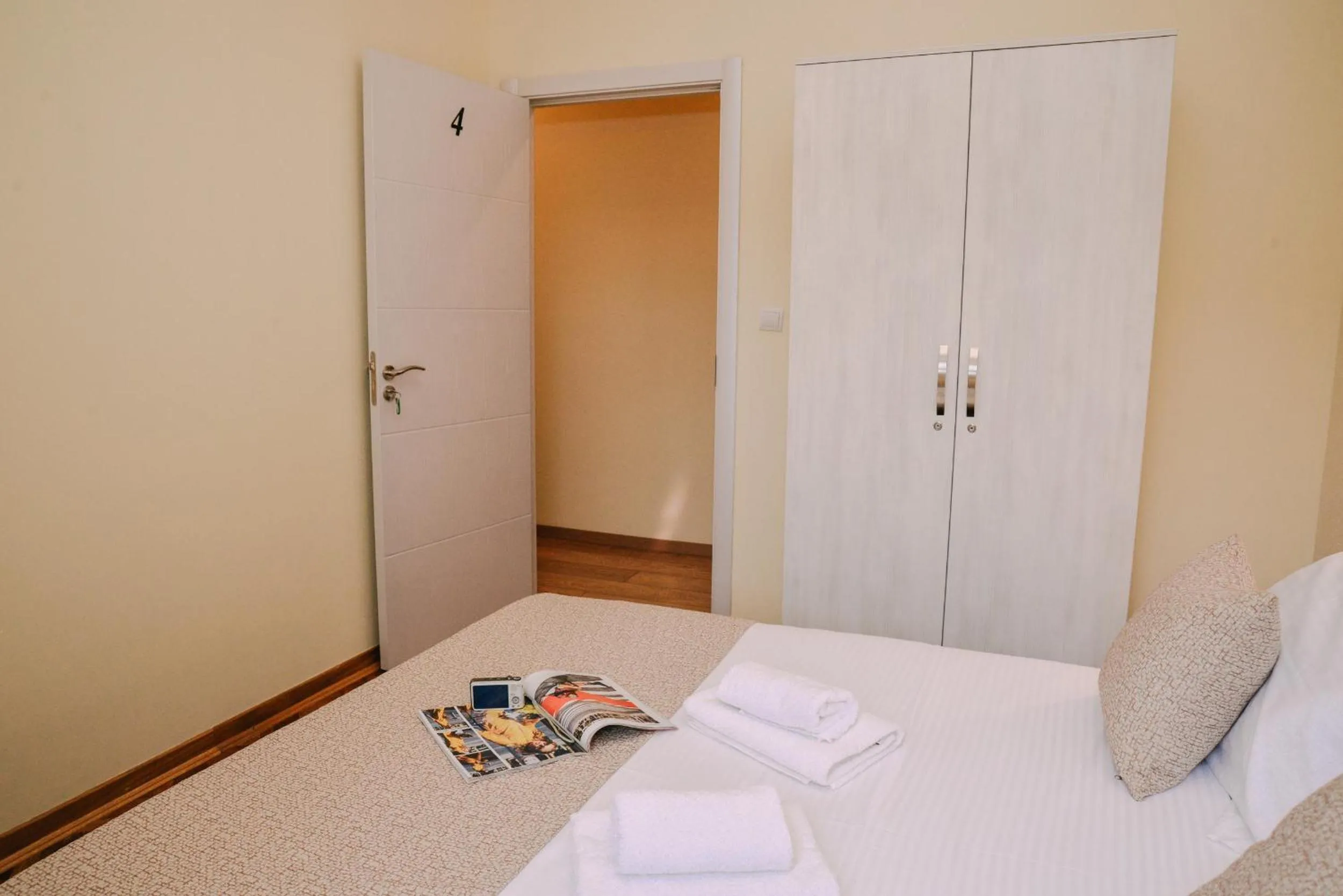 Bed in Step to Kotor bay Guesthouse