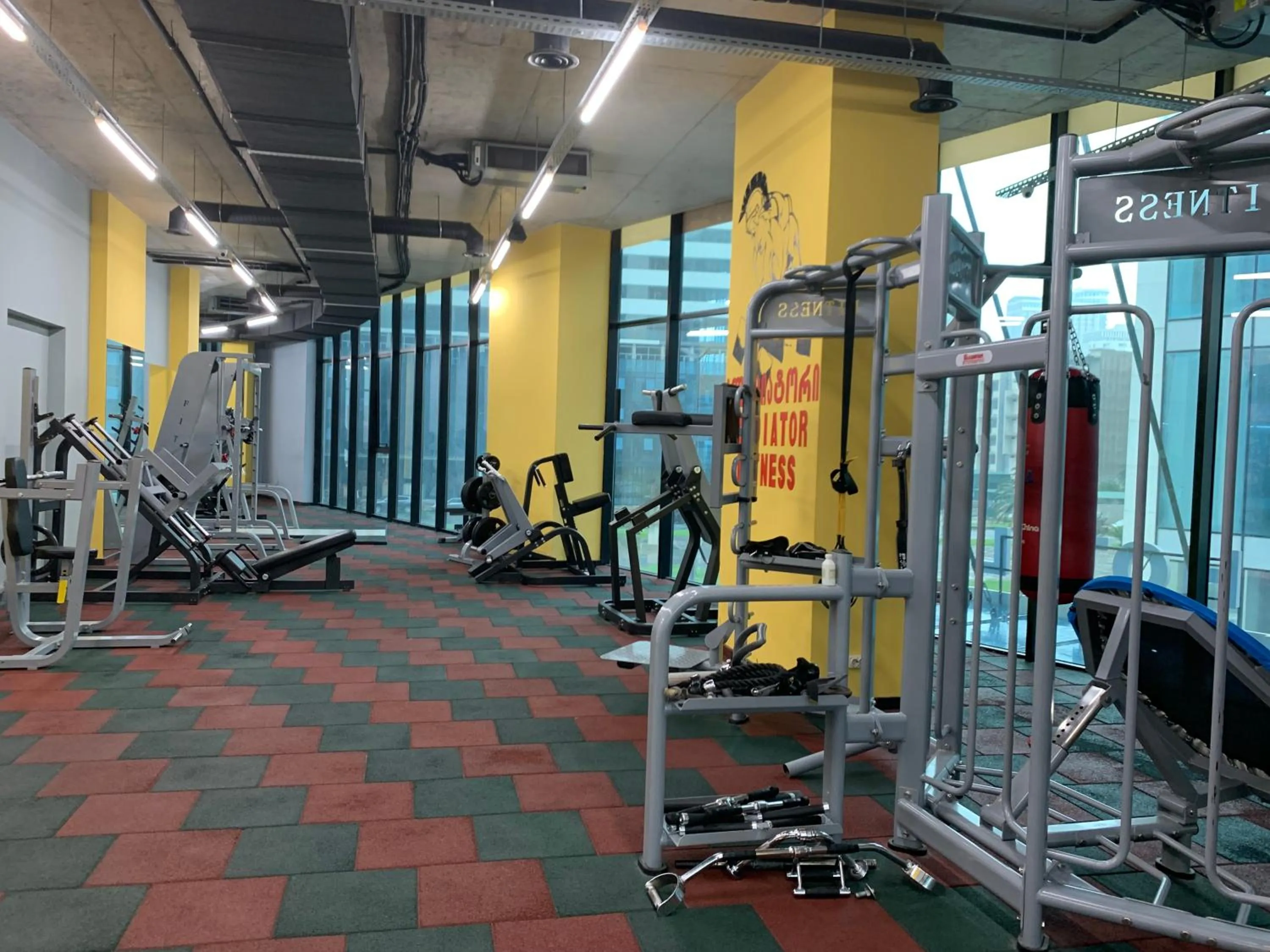 Fitness centre/facilities in New Wave Hotel
