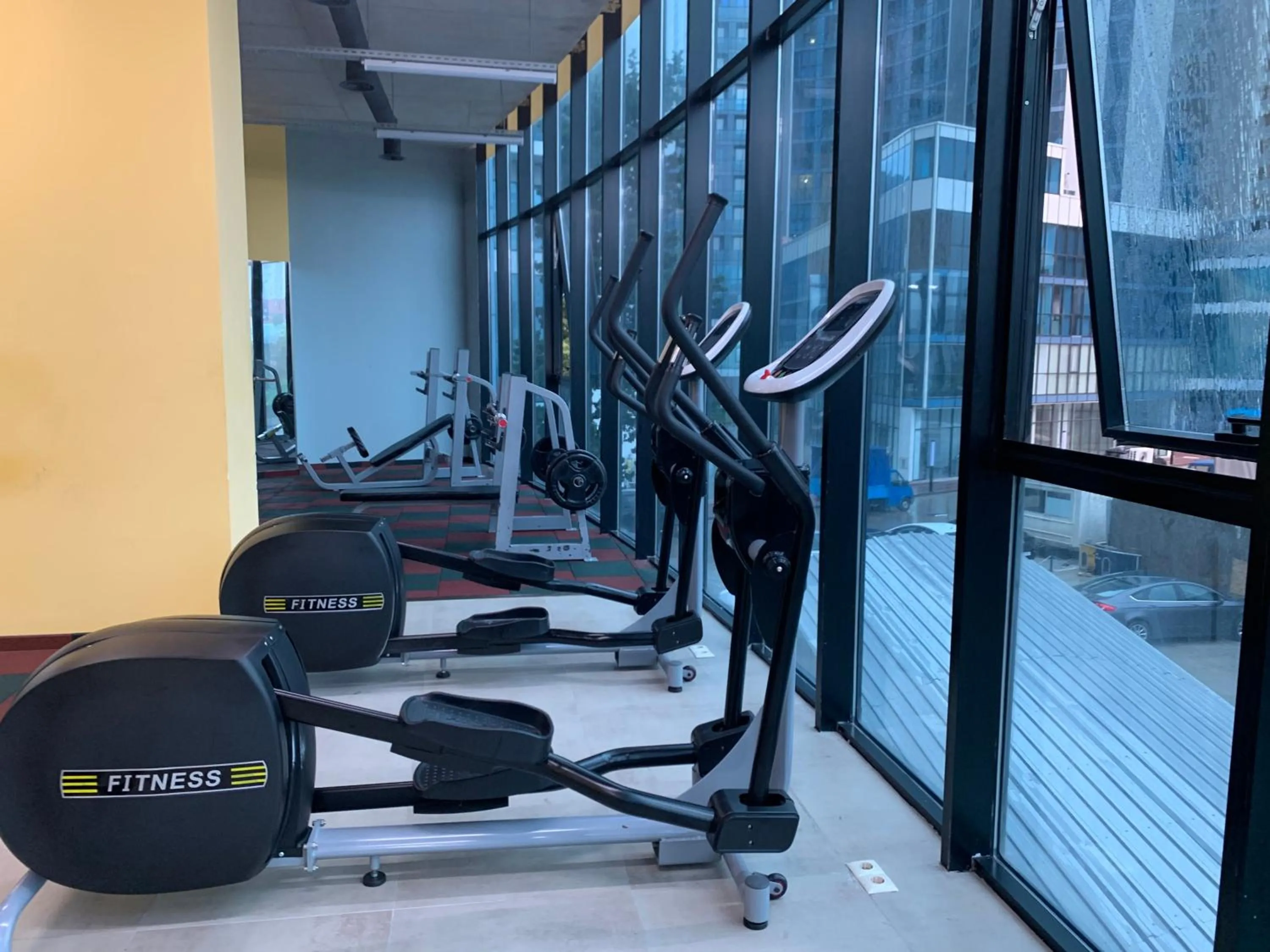 Fitness centre/facilities in New Wave Hotel