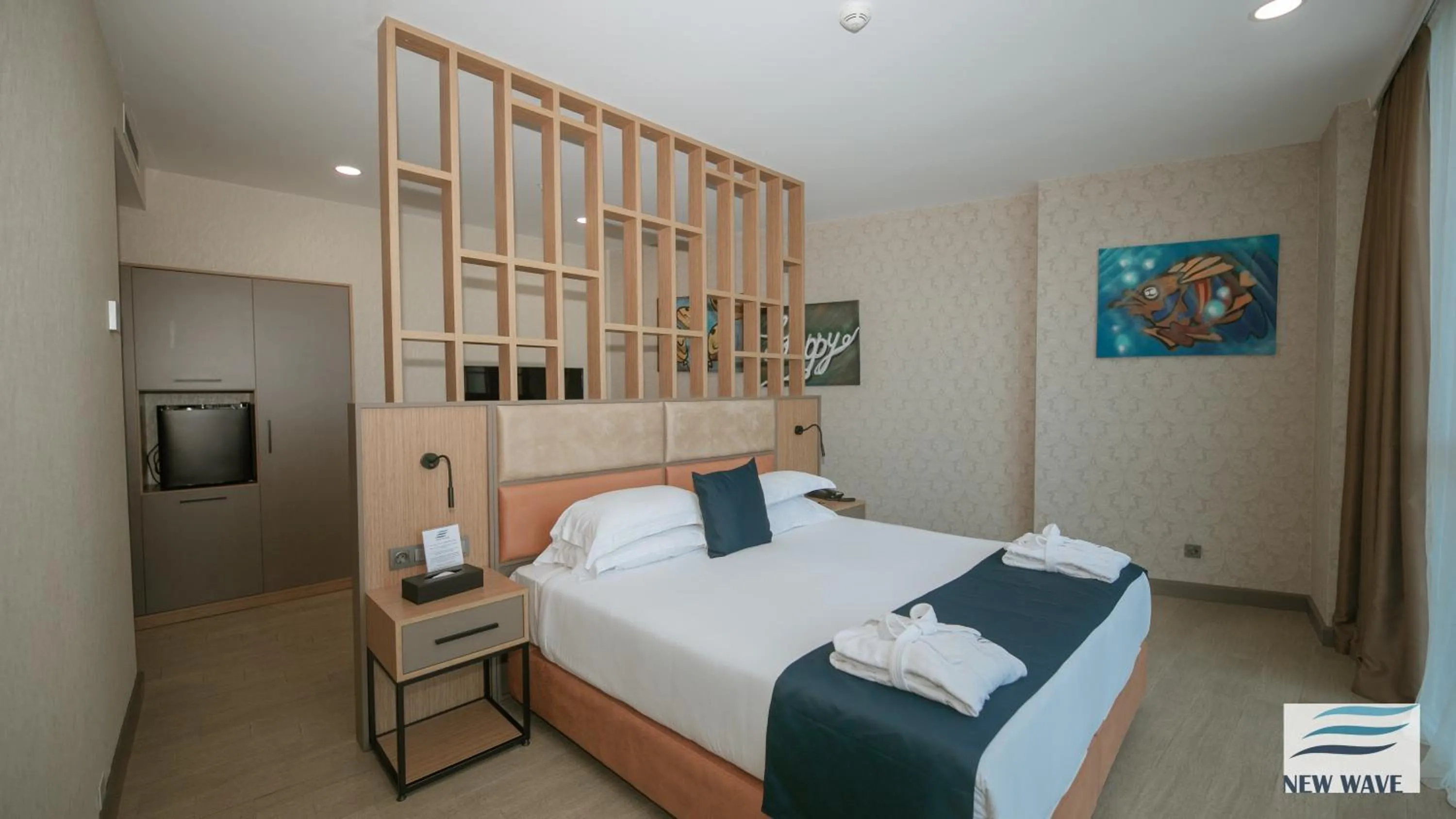 Photo of the whole room, Bed in New Wave Hotel