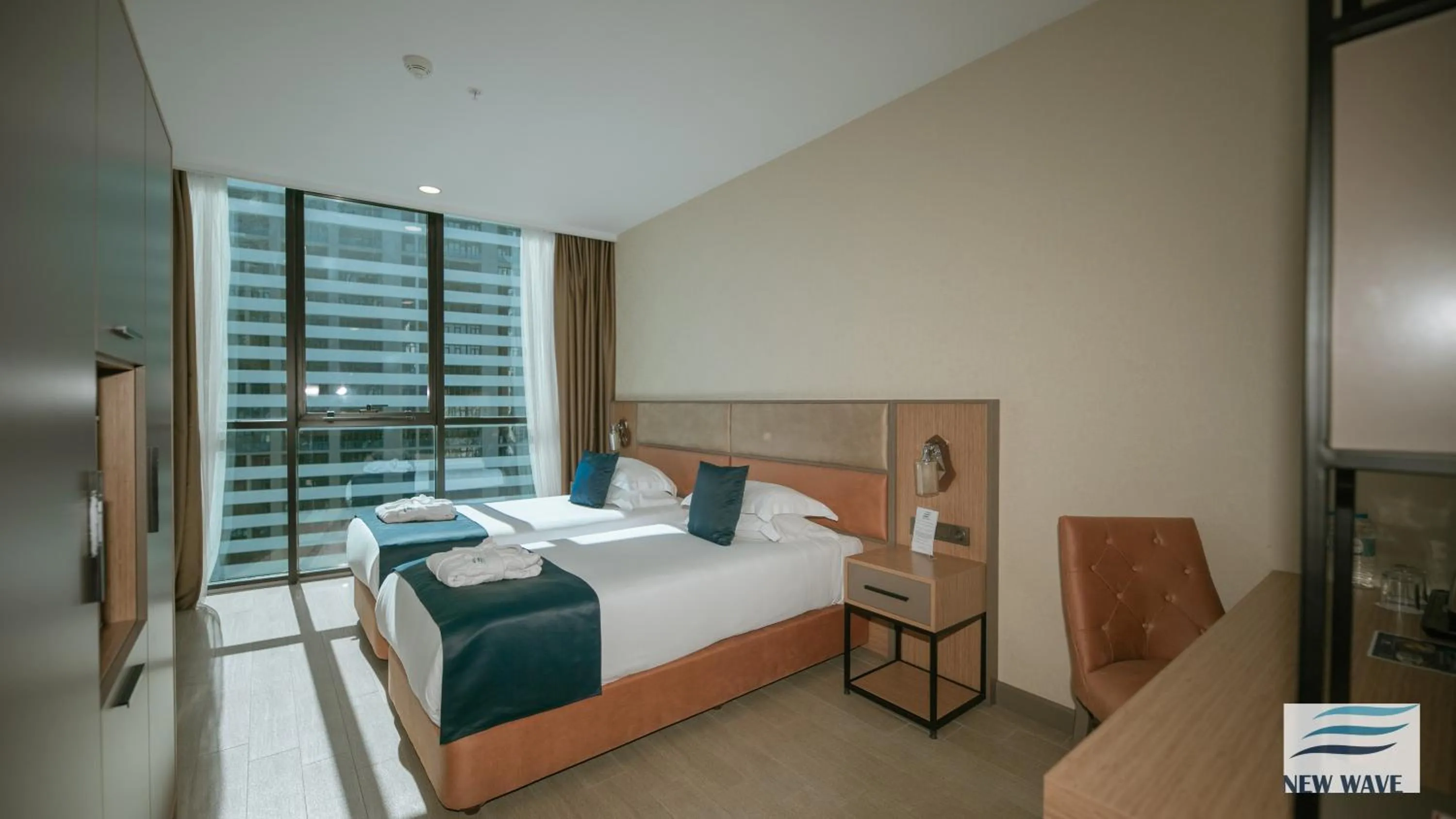 Photo of the whole room, Bed in New Wave Hotel