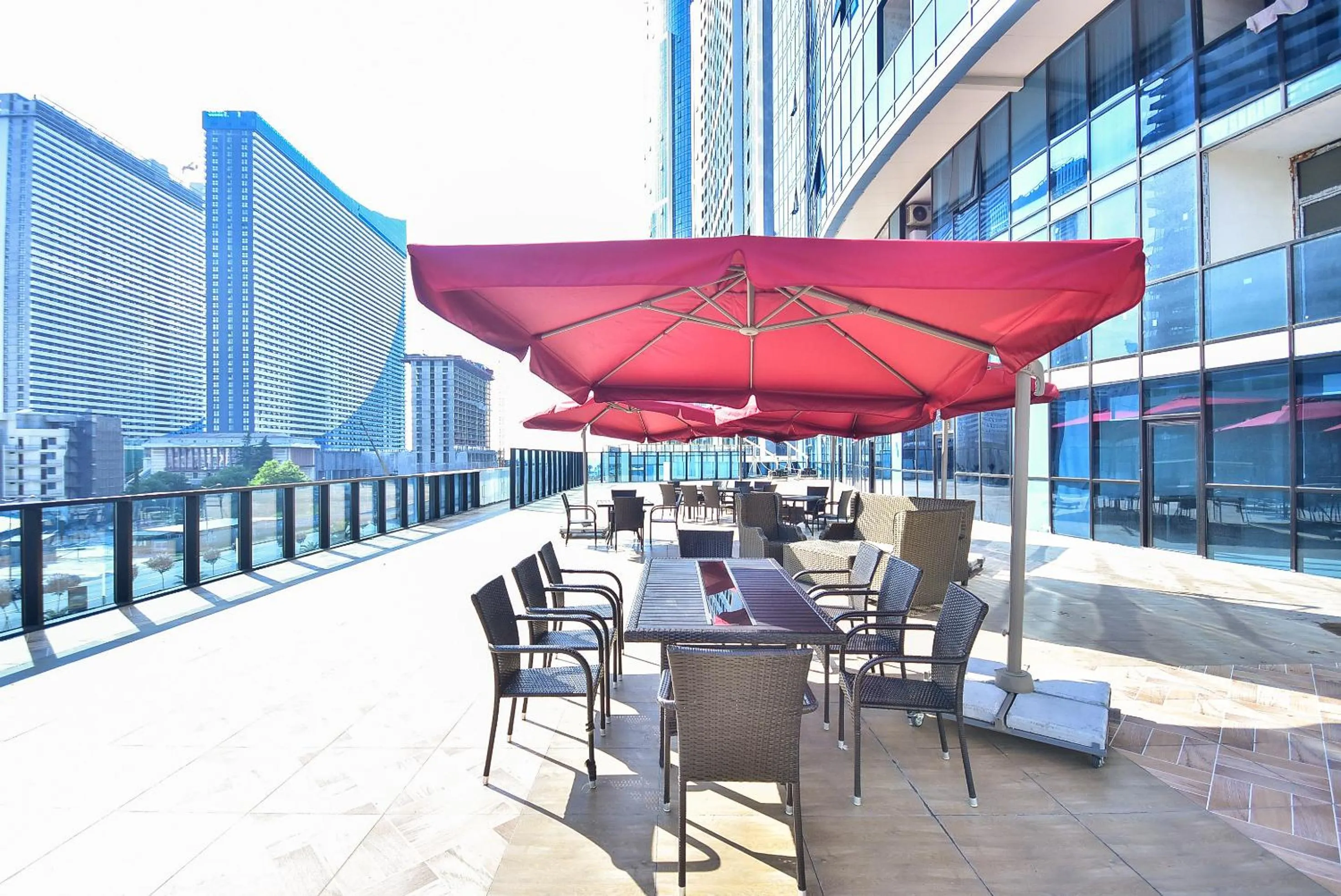 Balcony/Terrace in New Wave Hotel