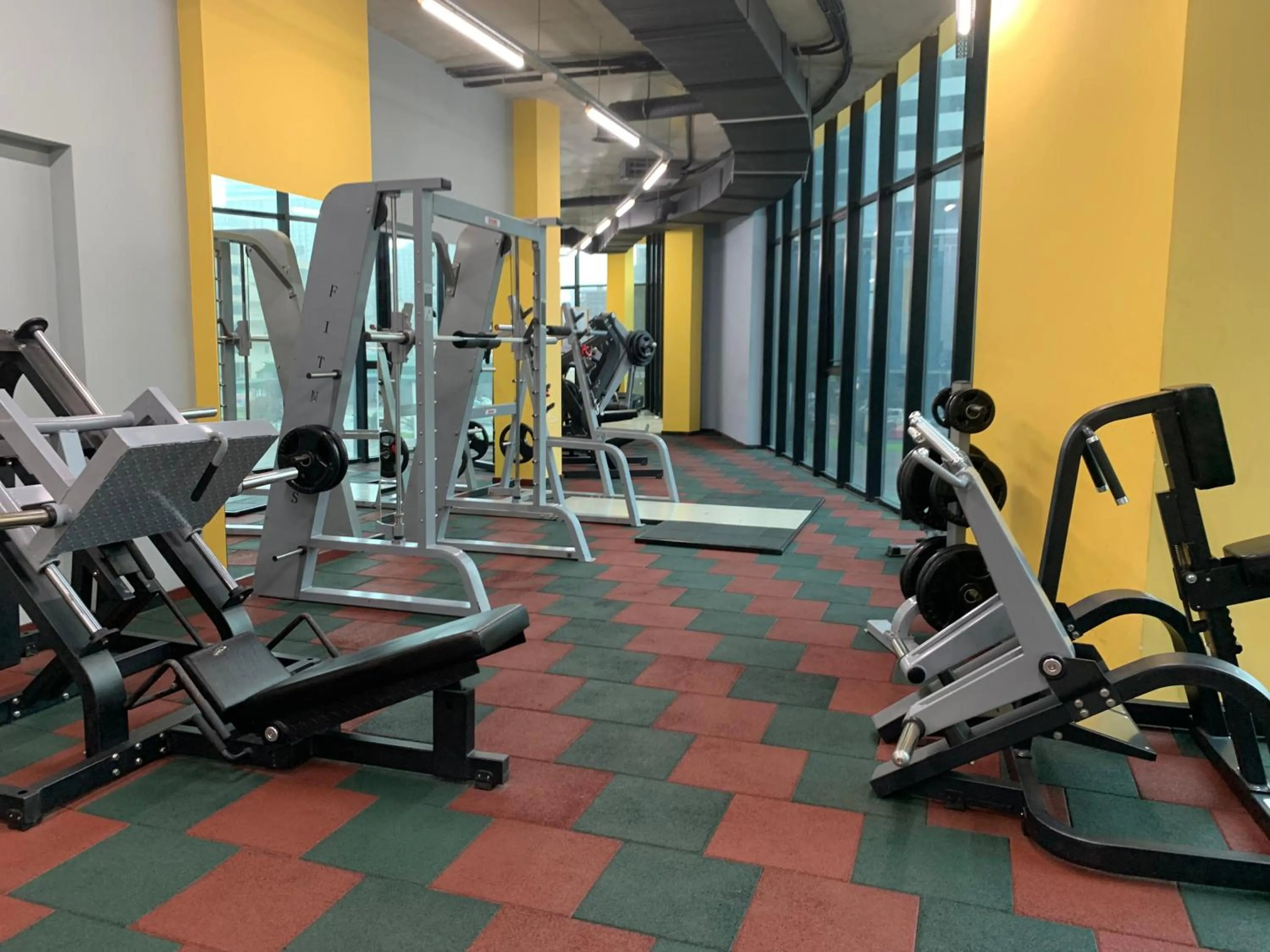 Fitness centre/facilities in New Wave Hotel