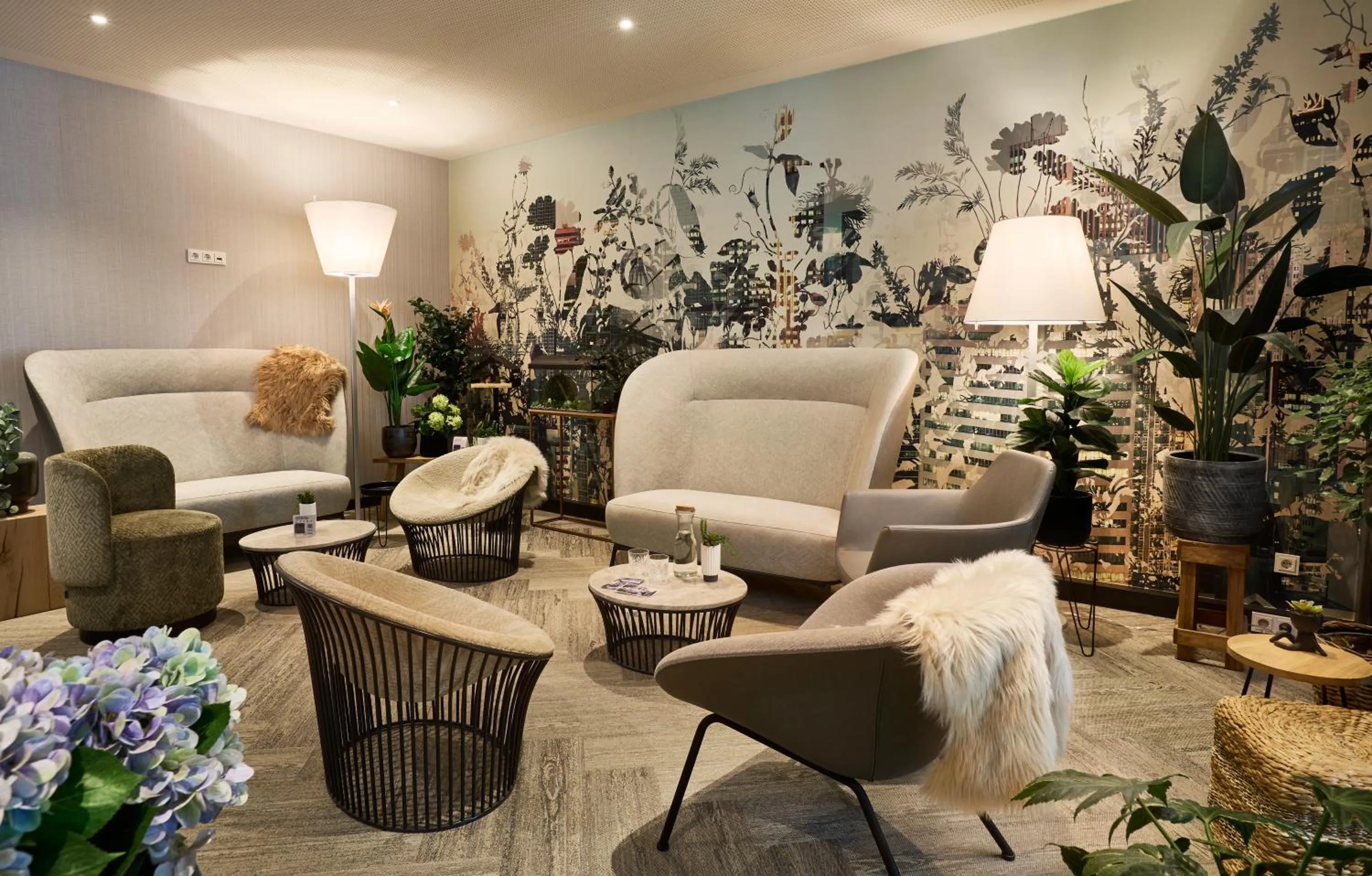 Lobby or reception in June Six Hotel Hannover City