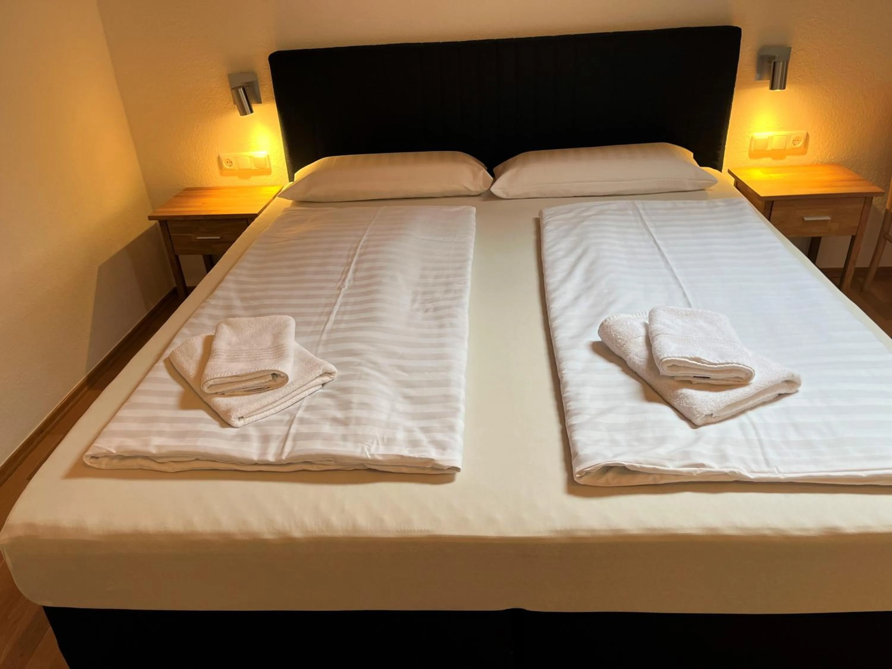 Bed in Gästehaus Forggensee