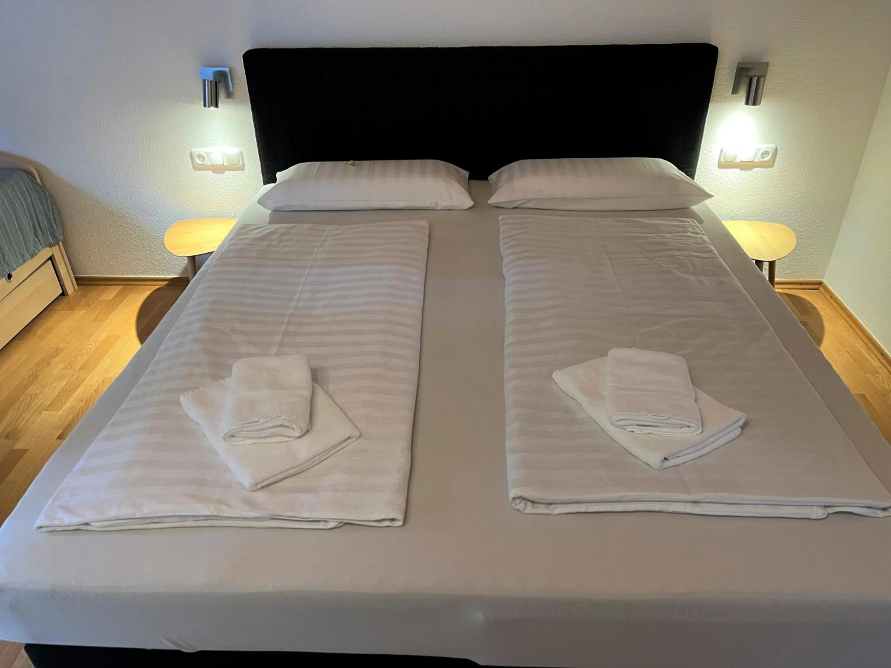 Bed in Gästehaus Forggensee