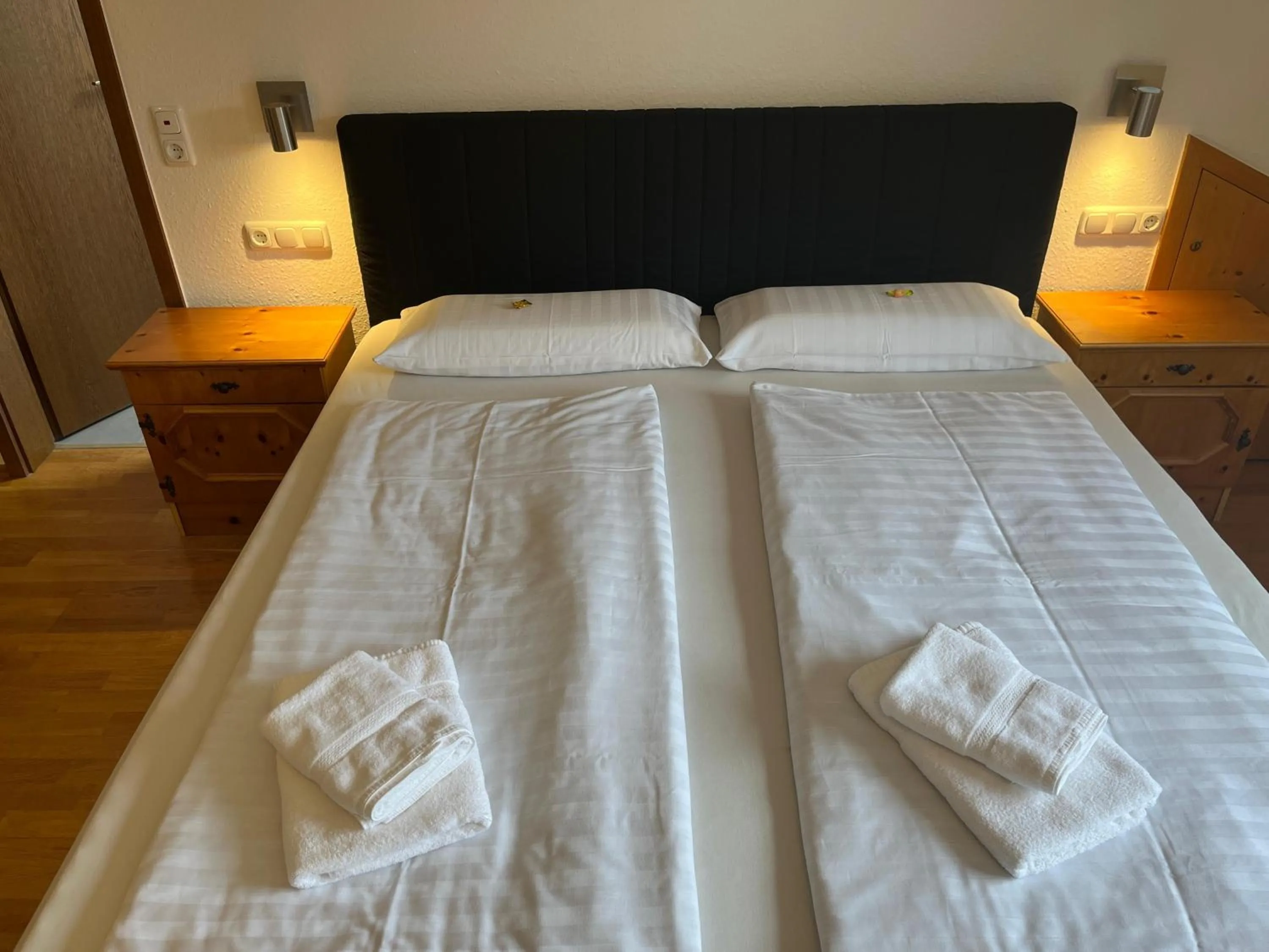 Bed in Gästehaus Forggensee