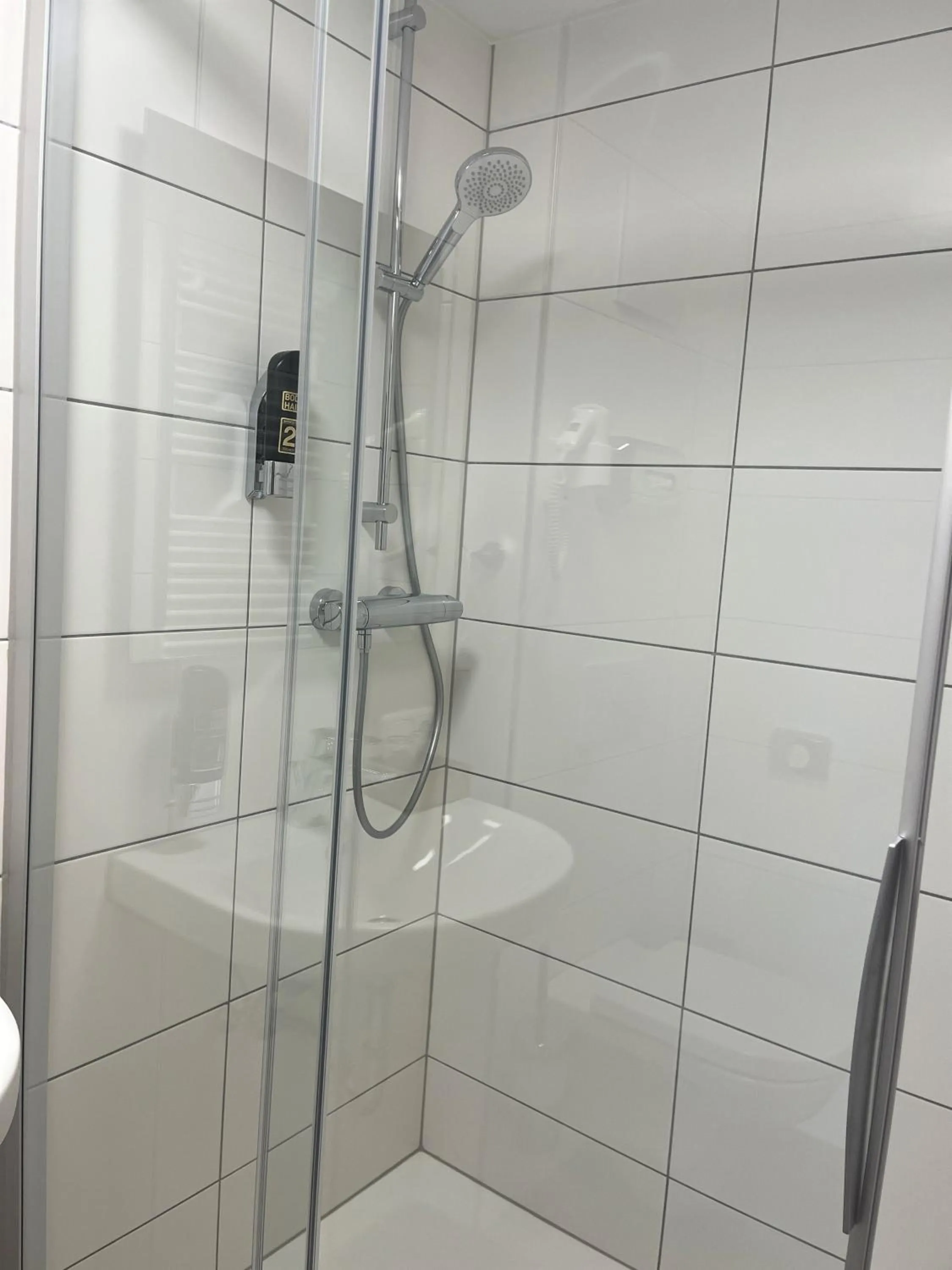 Shower in Gästehaus Forggensee