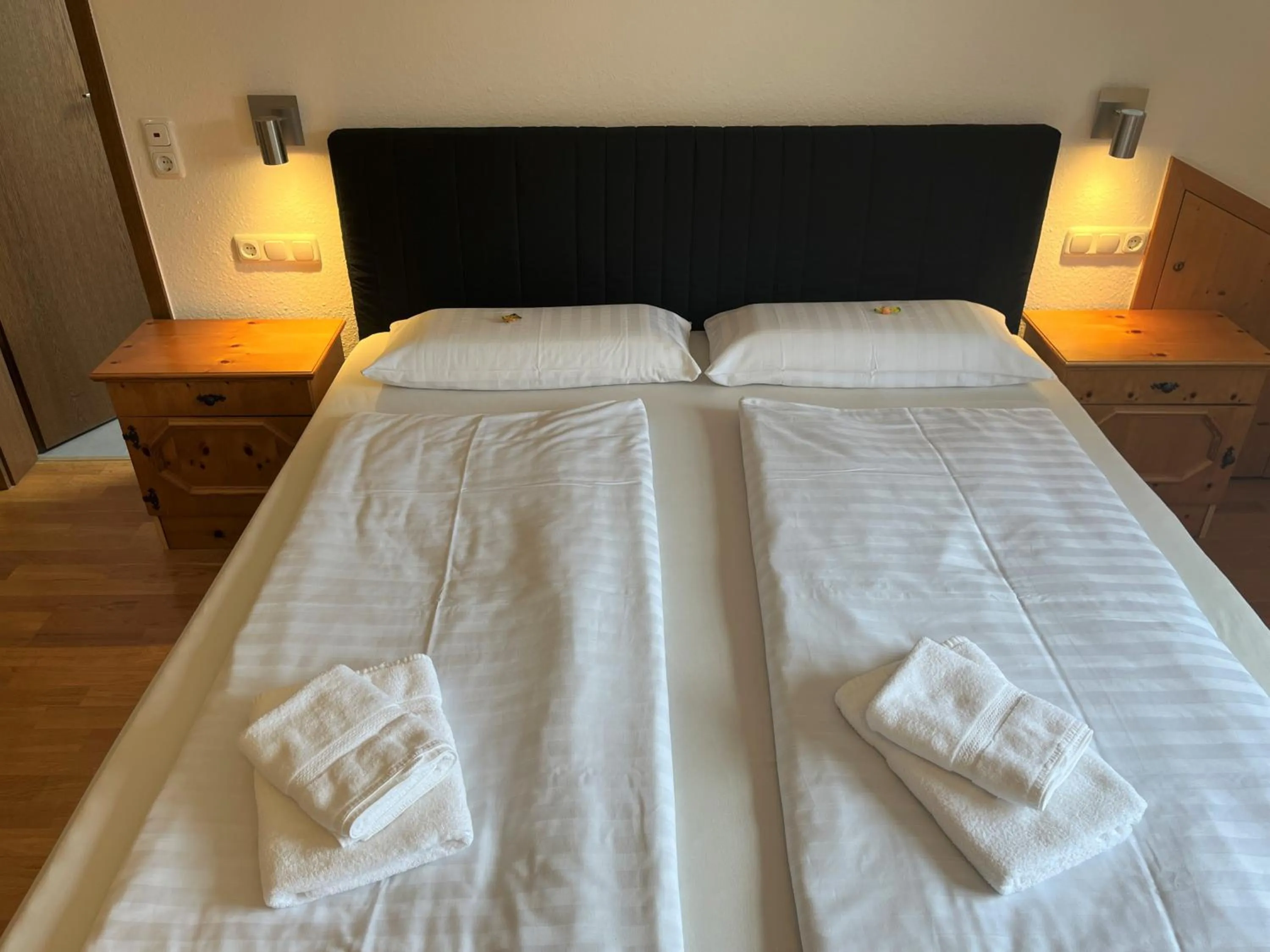 Bed in Gästehaus Forggensee