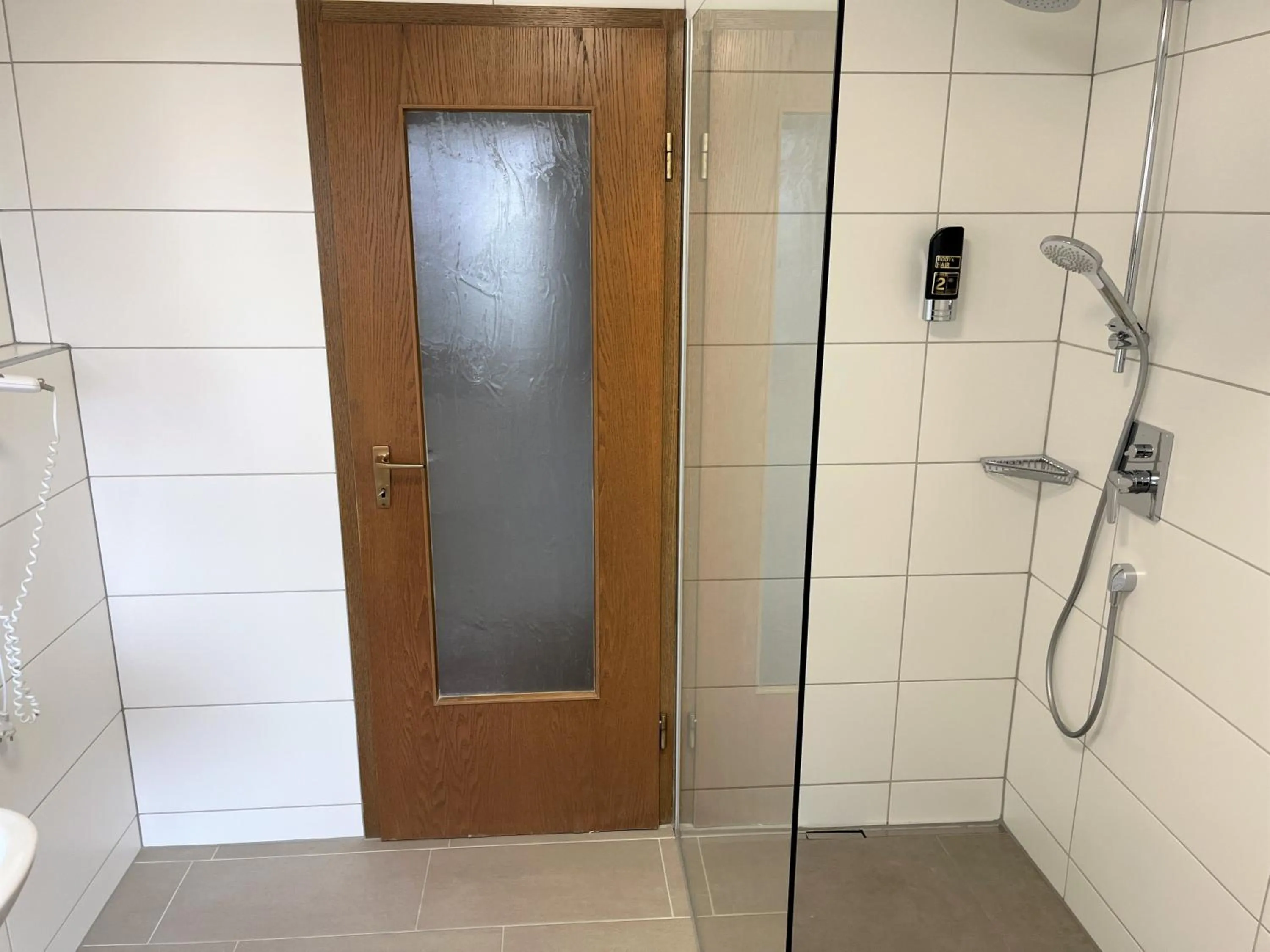 Shower in Gästehaus Forggensee