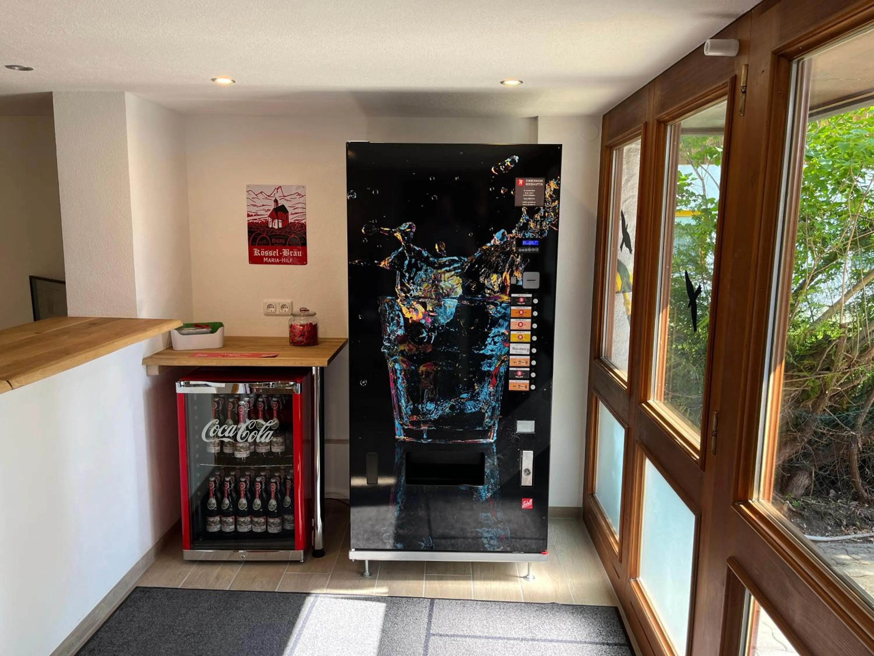 Lobby or reception in Gästehaus Forggensee