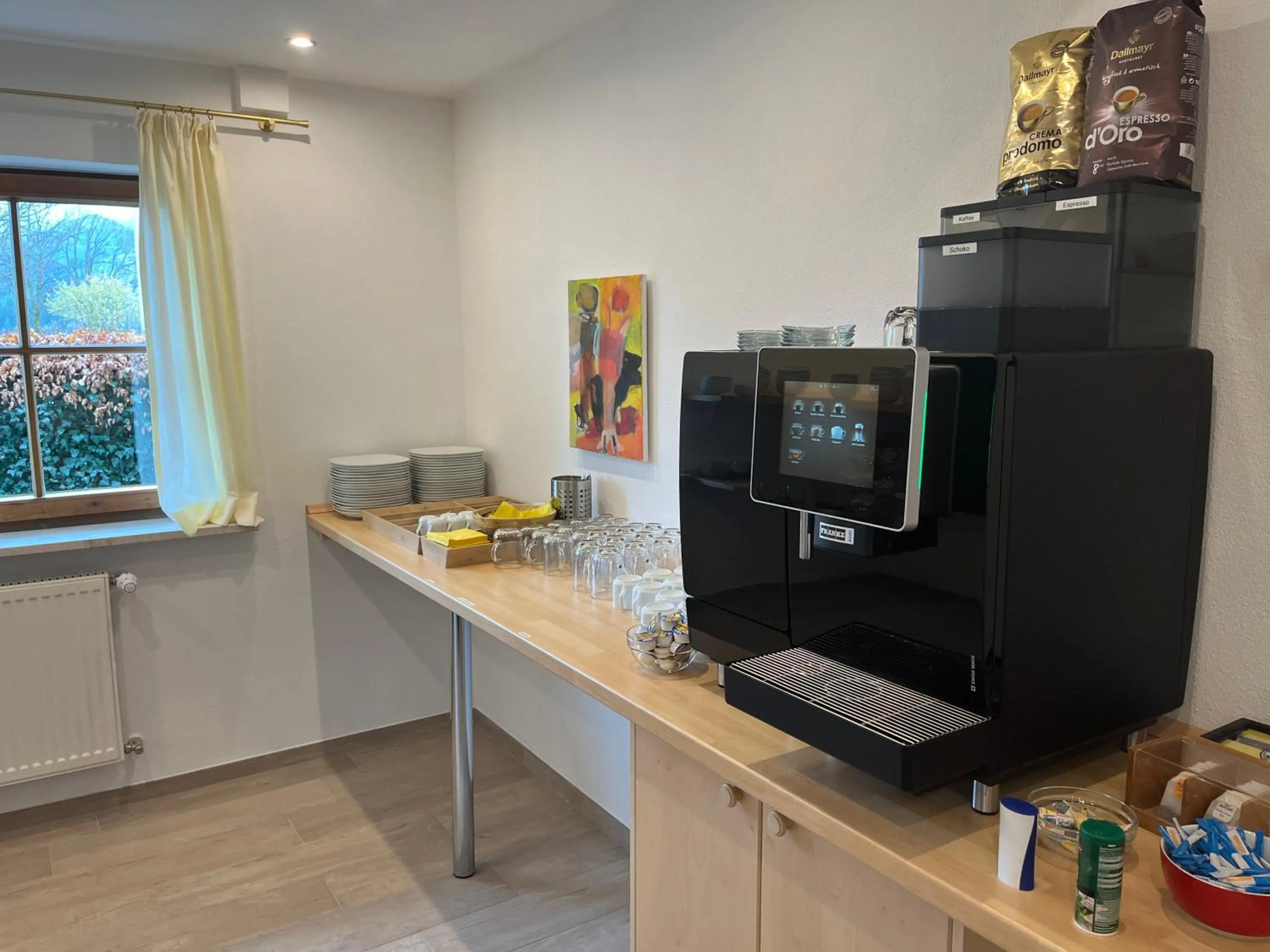 Buffet breakfast in Gästehaus Forggensee