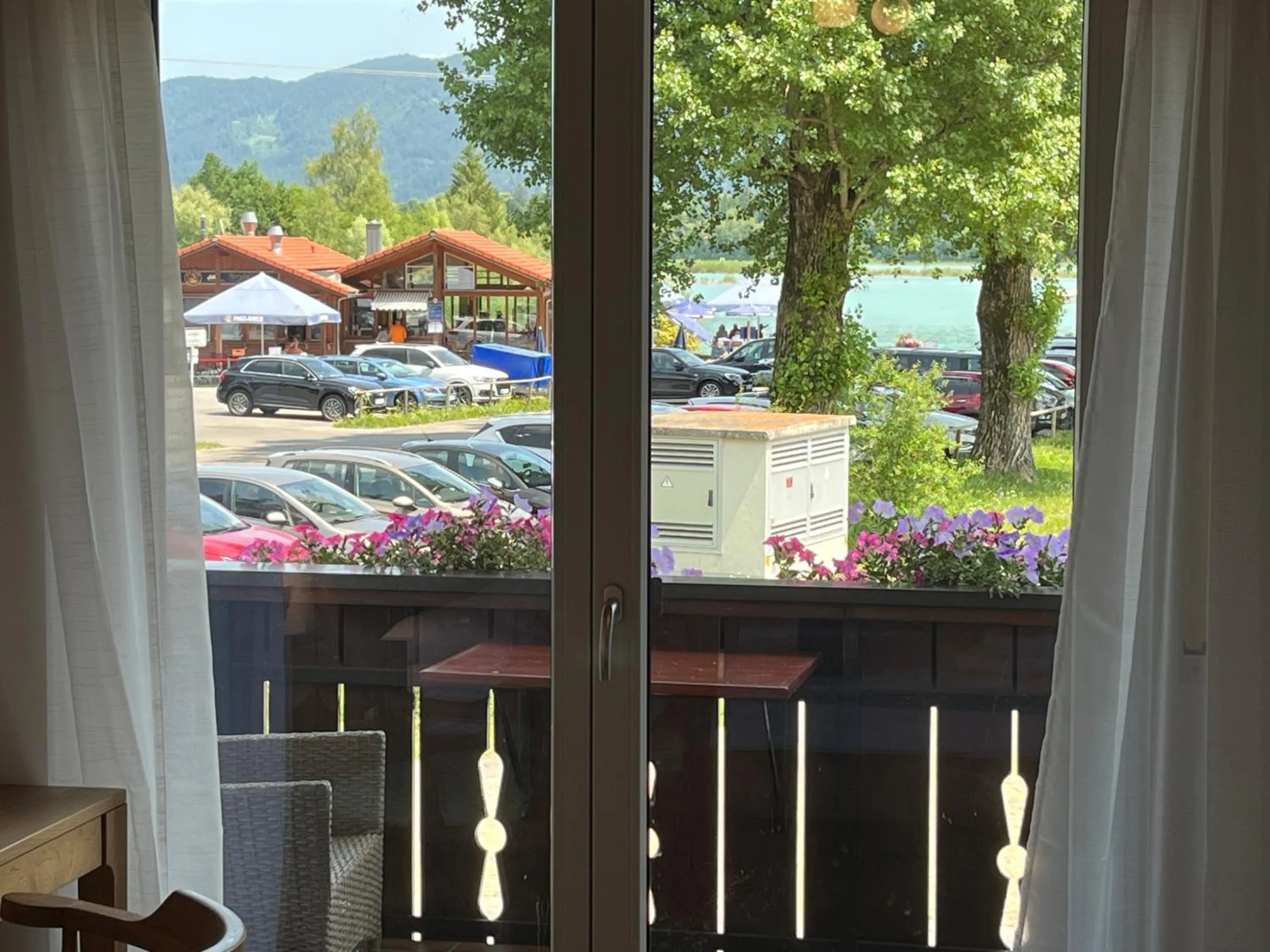 View (from property/room) in Gästehaus Forggensee