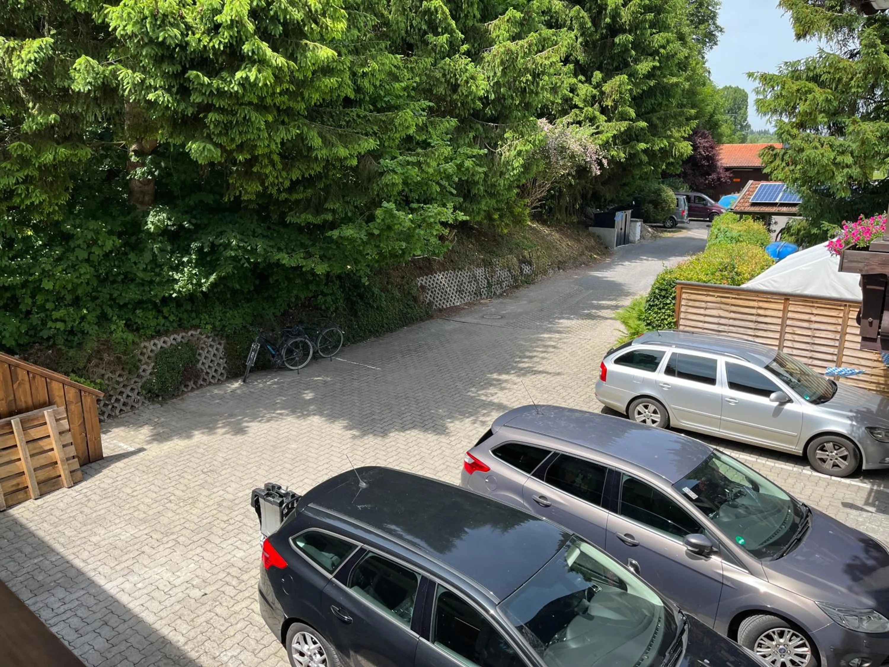 Parking in Gästehaus Forggensee