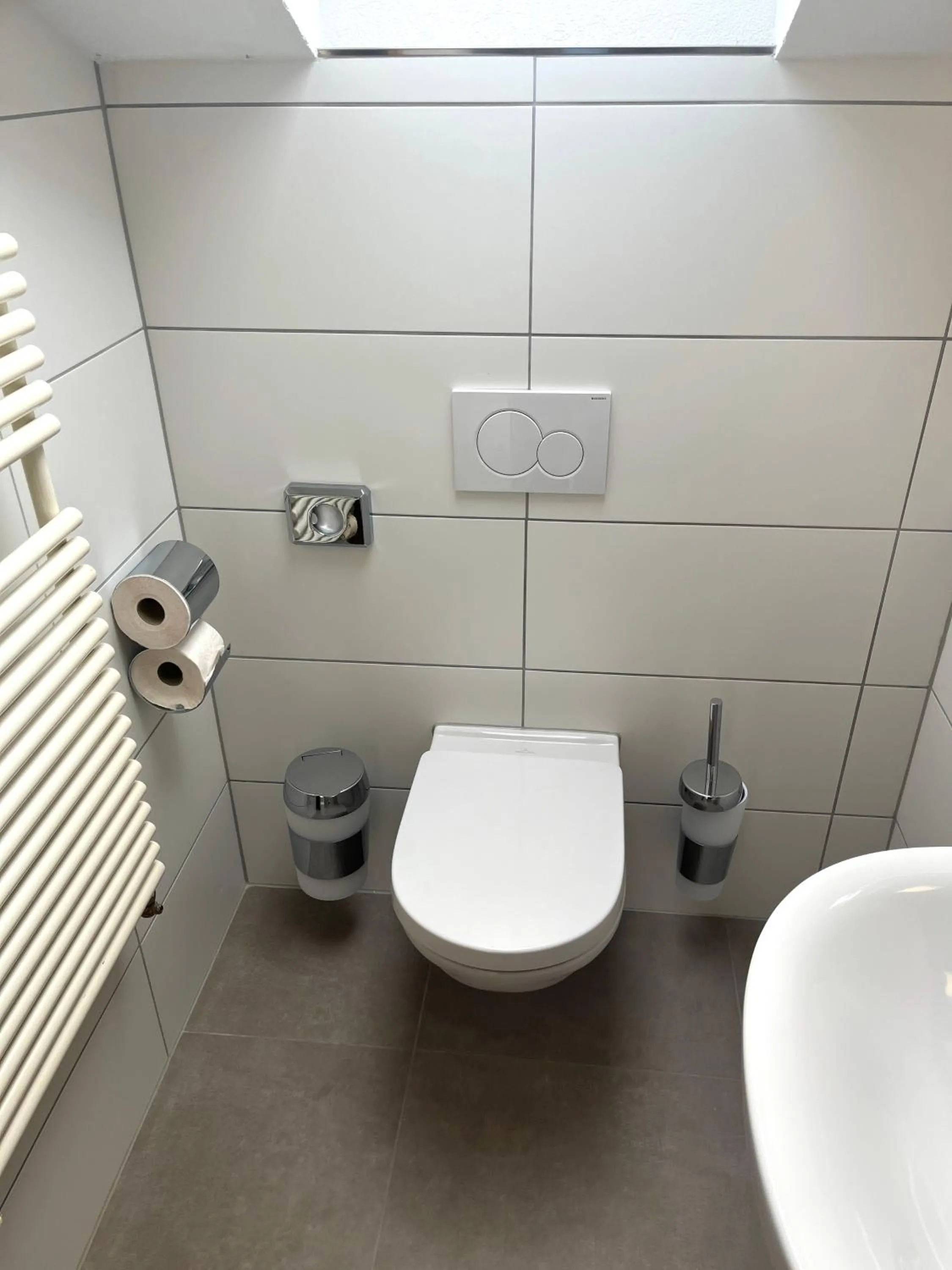 Toilet in Gästehaus Forggensee