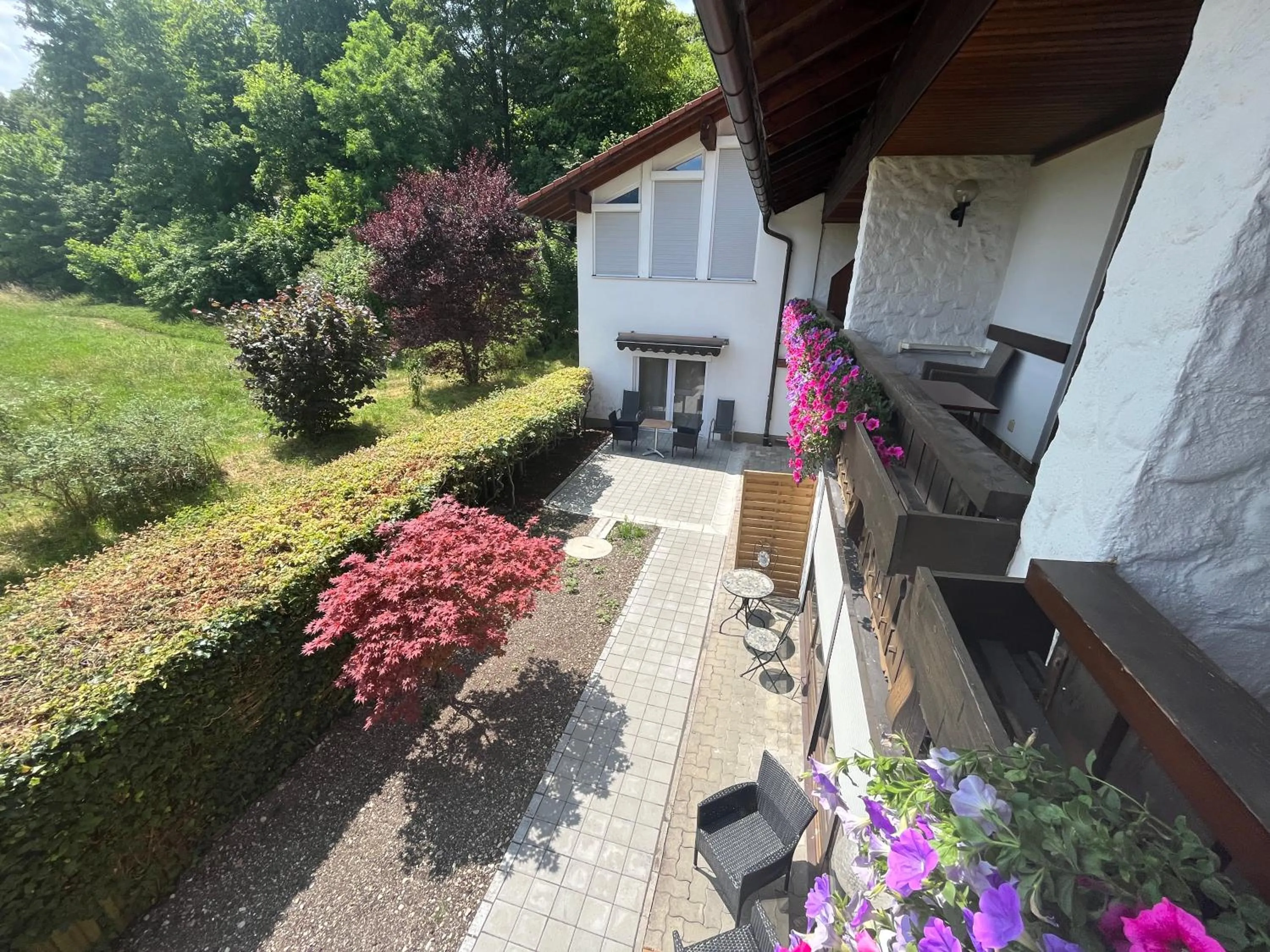 Property building in Gästehaus Forggensee