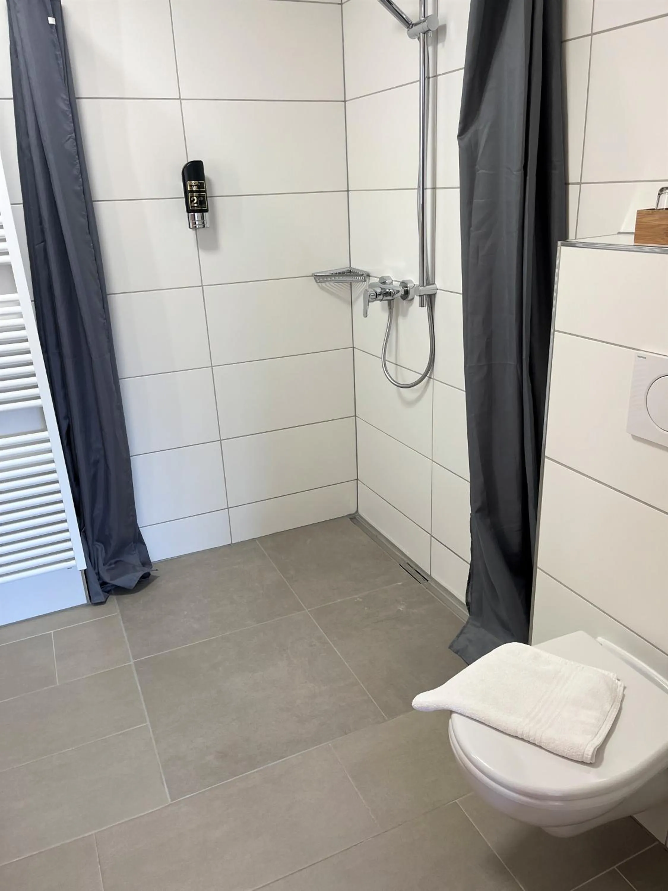 Bathroom in Gästehaus Forggensee