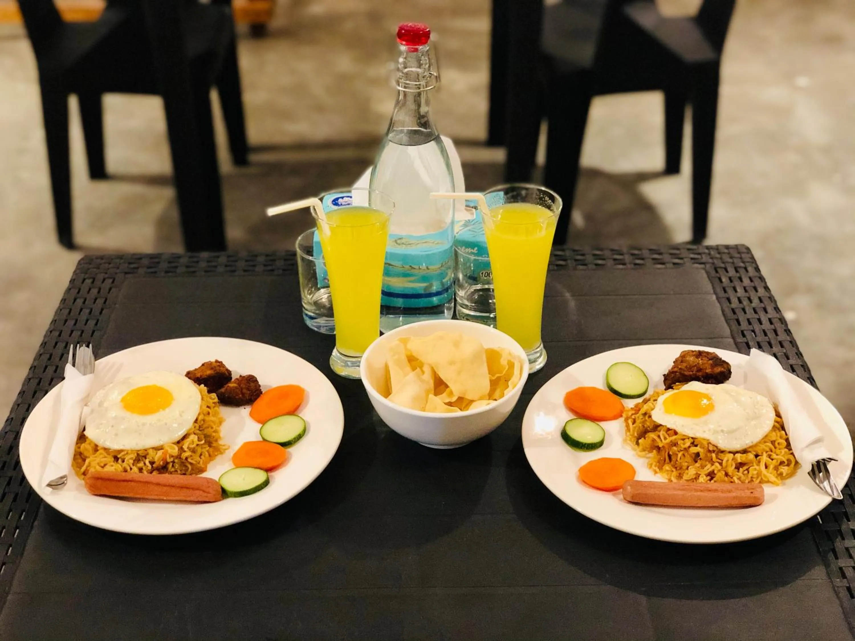 Dinner in Thoddoo Island Life