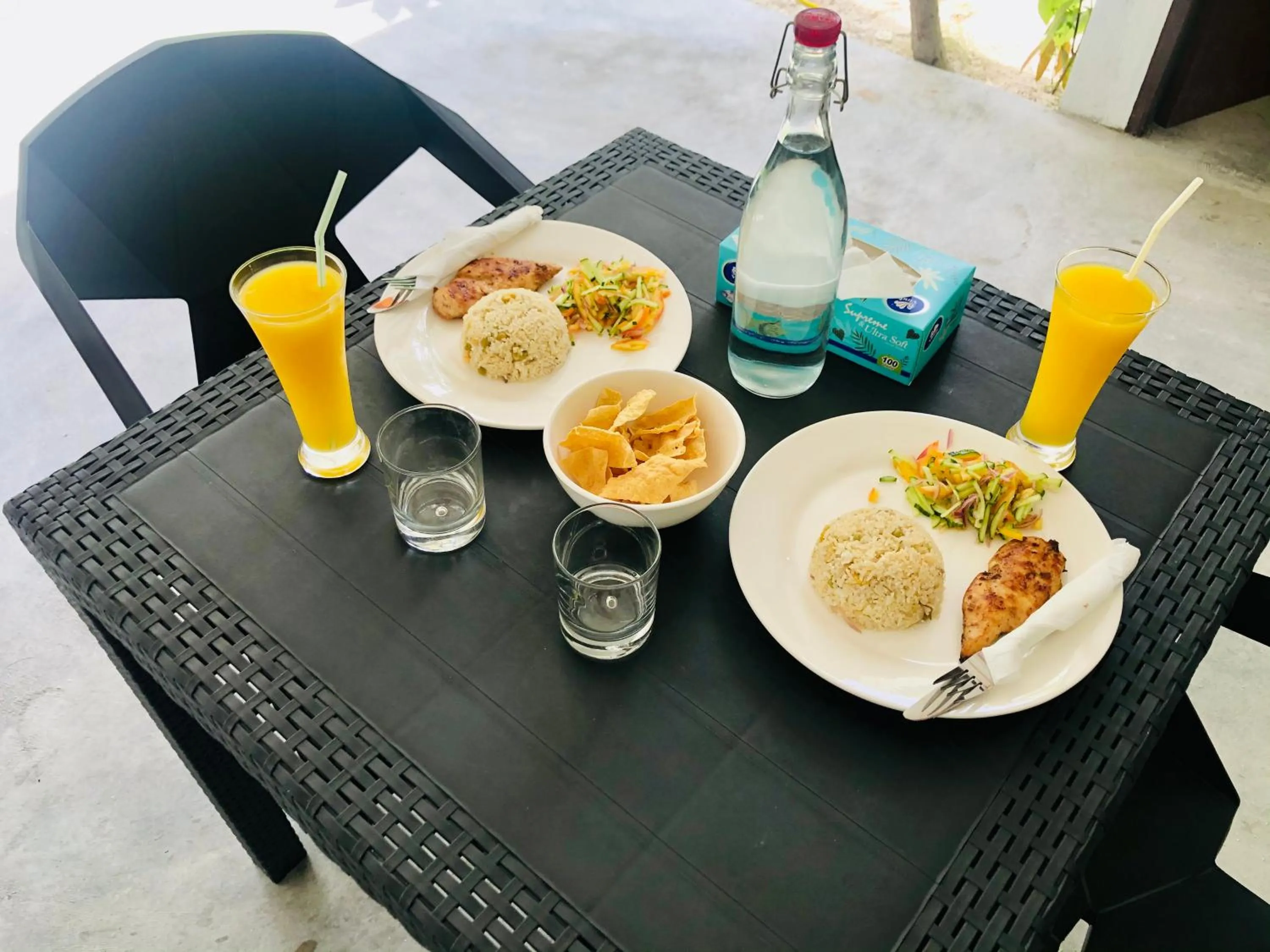 Food and drinks in Thoddoo Island Life